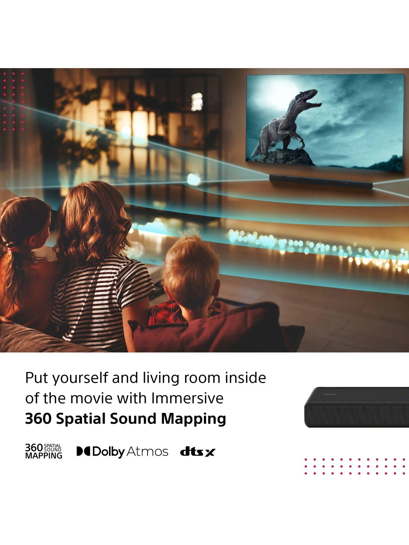 Sony HTA3000 - 3.1 Channel Dolby AtmosĀ® Soundbar - Image 7