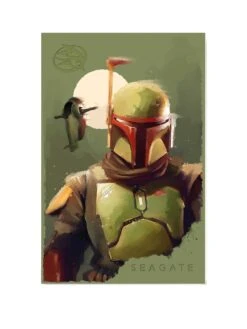 Seagate Star Wars Ep1 Boba Fett Special Edition External 2TB Hard Drive