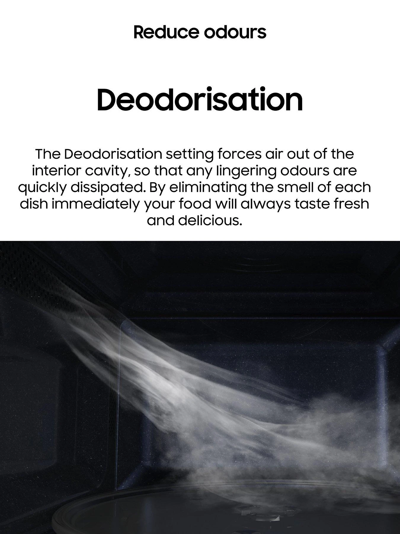 Samsung MS23K3513AK/EU Solo 23-litre, 800-watt Microwave - Black - Image 6