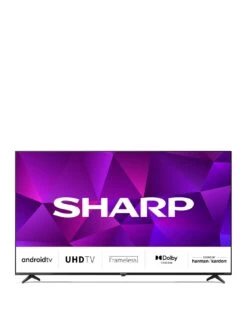 Sharp 65FN4KA, 65 Inch, 4K Ultra HD, Frameless, Android TV