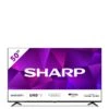 Sharp 50FN4KA, 50-inch, 4K Ultra HD, Frameless Android TV