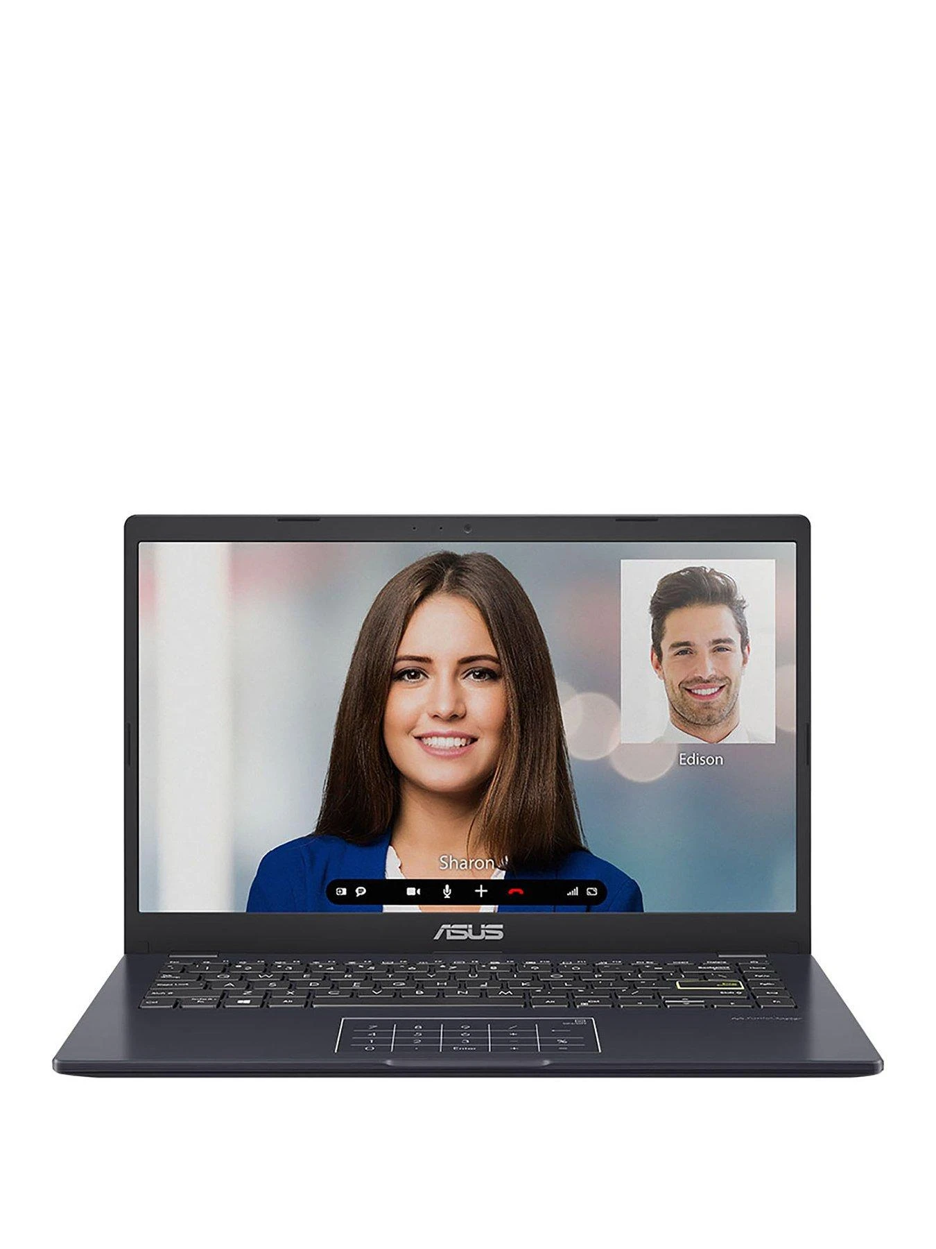 Asus E410MA-EK007WS Laptop - 14in FHD, Intel Celeron, 4GB RAM, 64GB Storage, Microsoft 365 Personal (12 Months) Included - Blue - Image 2