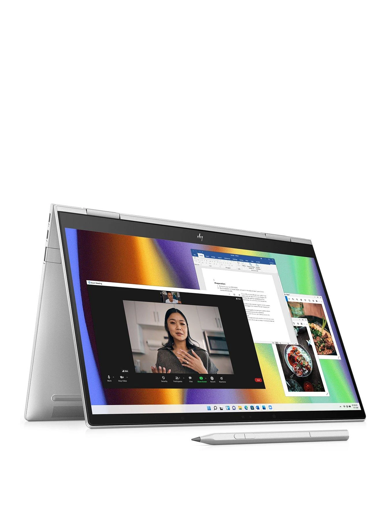 HP Envy X360 13-bf0002na Laptop - 13.3in Touchscreen, Intel Core I7, 16GB RAM, 512GB SSD - Silver