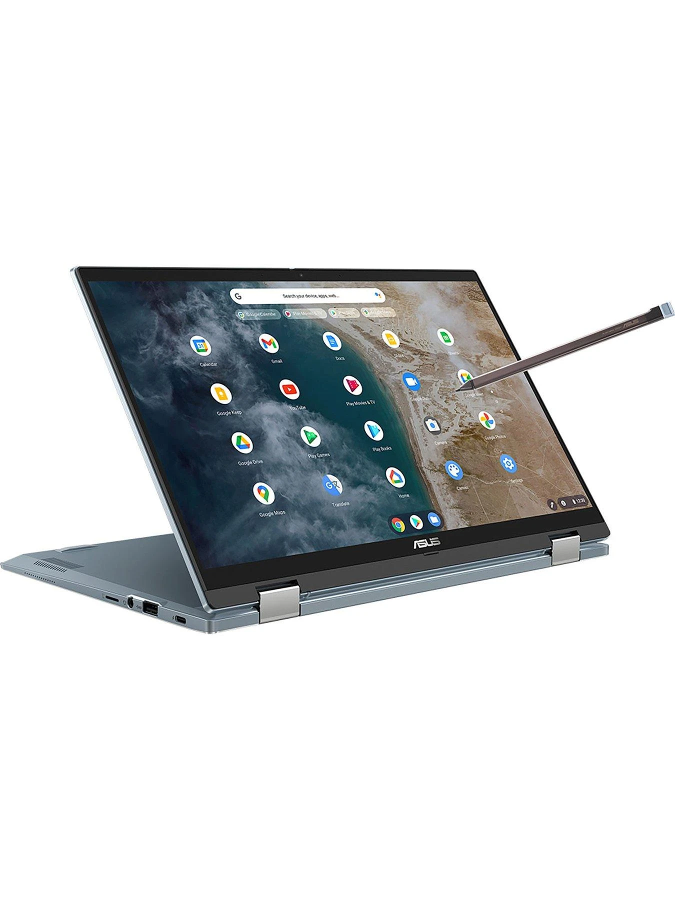 Asus Chromebook Flip CX5400FMA-AI0378 Laptop - 14in FHD, Intel Core I5, 8GB RAM, 512GB SSD - Blue - Image 4