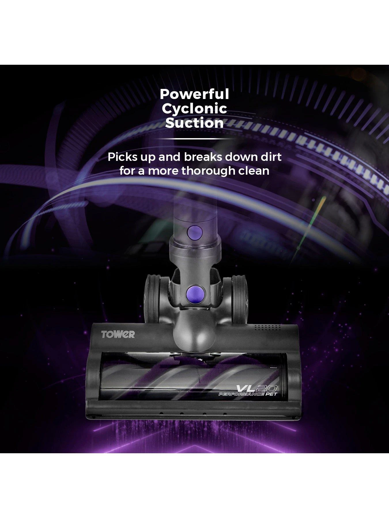 Tower VL20 Performance Pets Corded Vacuum Cleaner - Image 4