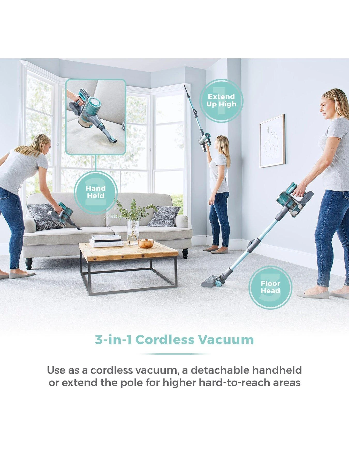 Tower VL70 Flexi Anti-Tangle Cordless Vacuum - Image 3
