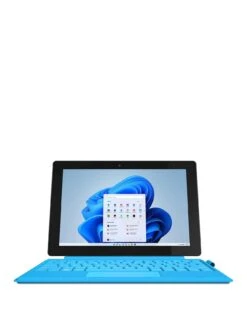 Geo GeoPad 110 2-in-1 Laptop - 10.1in, Intel Celeron N4020, 4GB RAM, 128GB SSD, Detachable Keyboard - Ocean