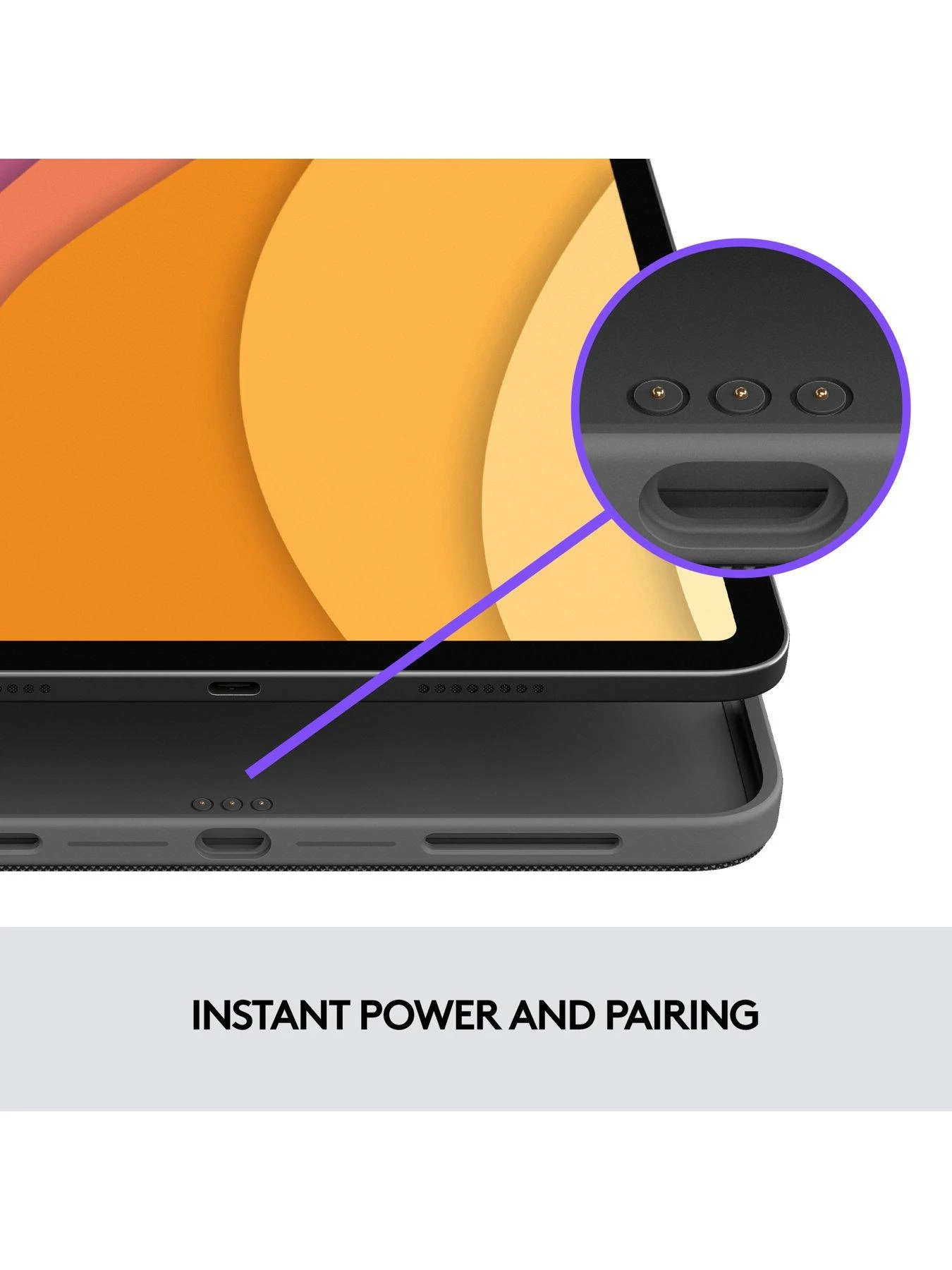 Logitech Combo Touch Case And Keyboard For IPad Air (4th & 5th Generation) - GREY - Image 5