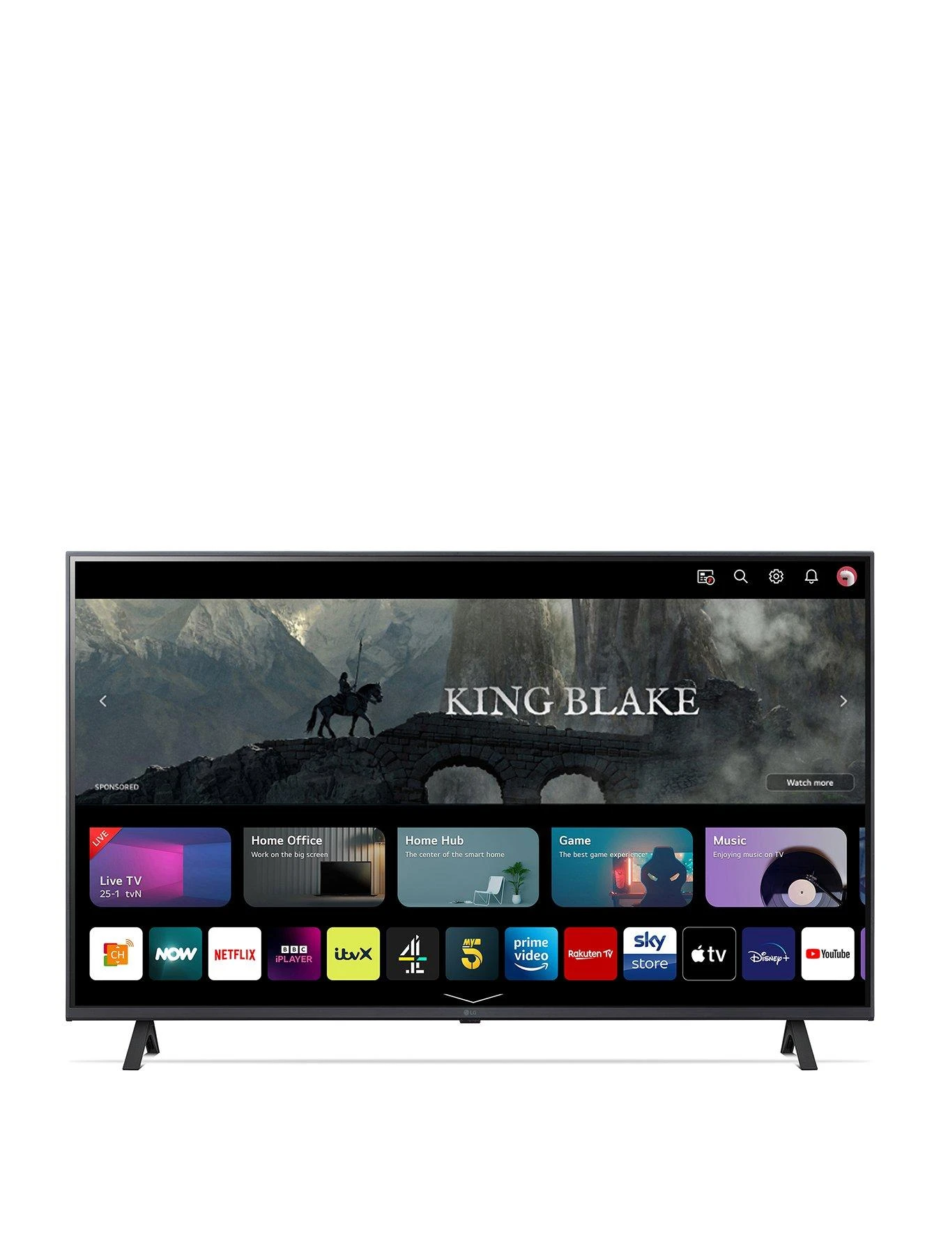 LG 2023 UR78 43-inch, 4K Ultra HD, Smart TV - Image 3