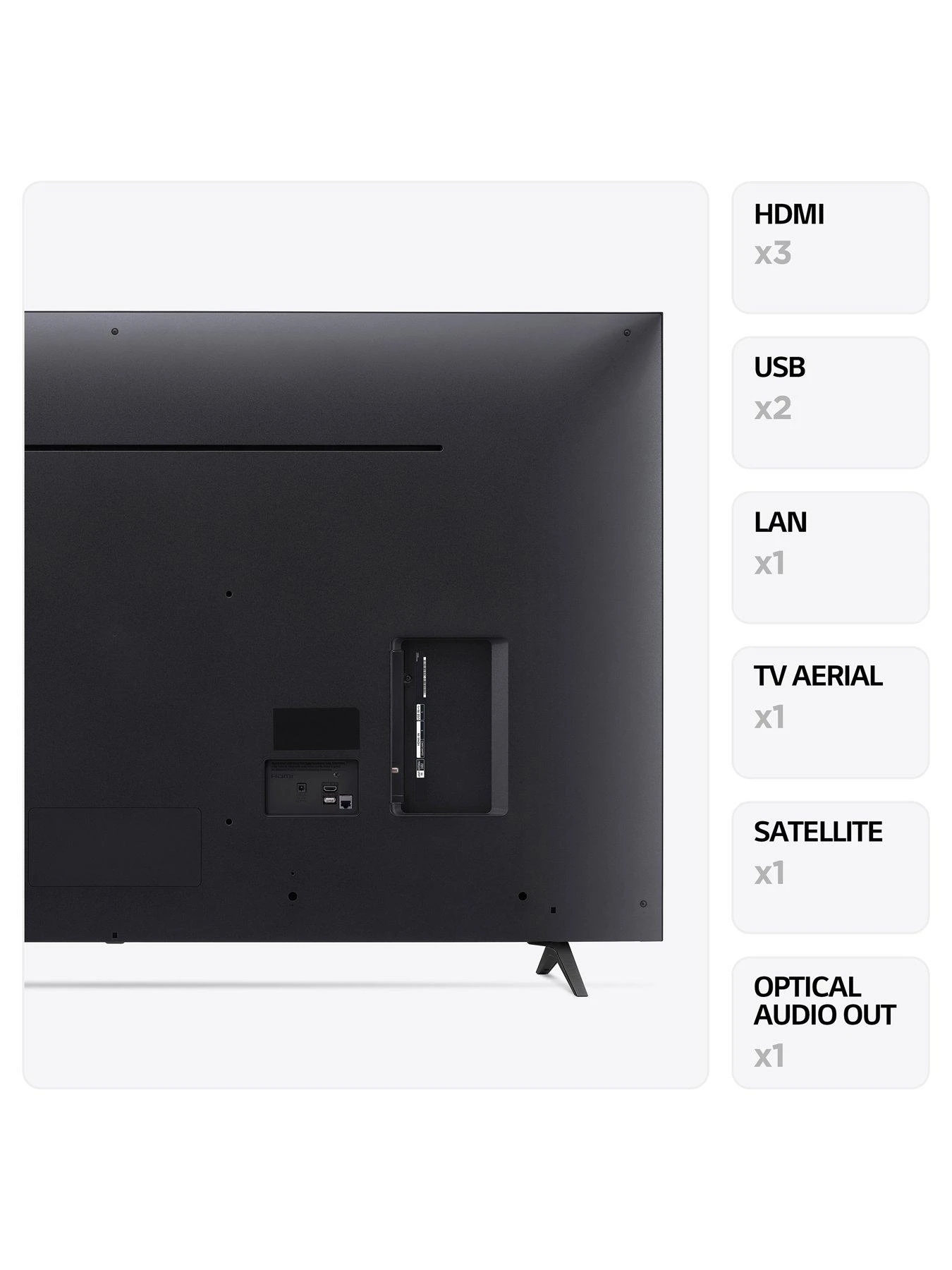 LG 2023 UR80 Series - 50-inch, LED, 4K Ultra HD, HDR, Smart TV 50UR80006LJ - Image 5