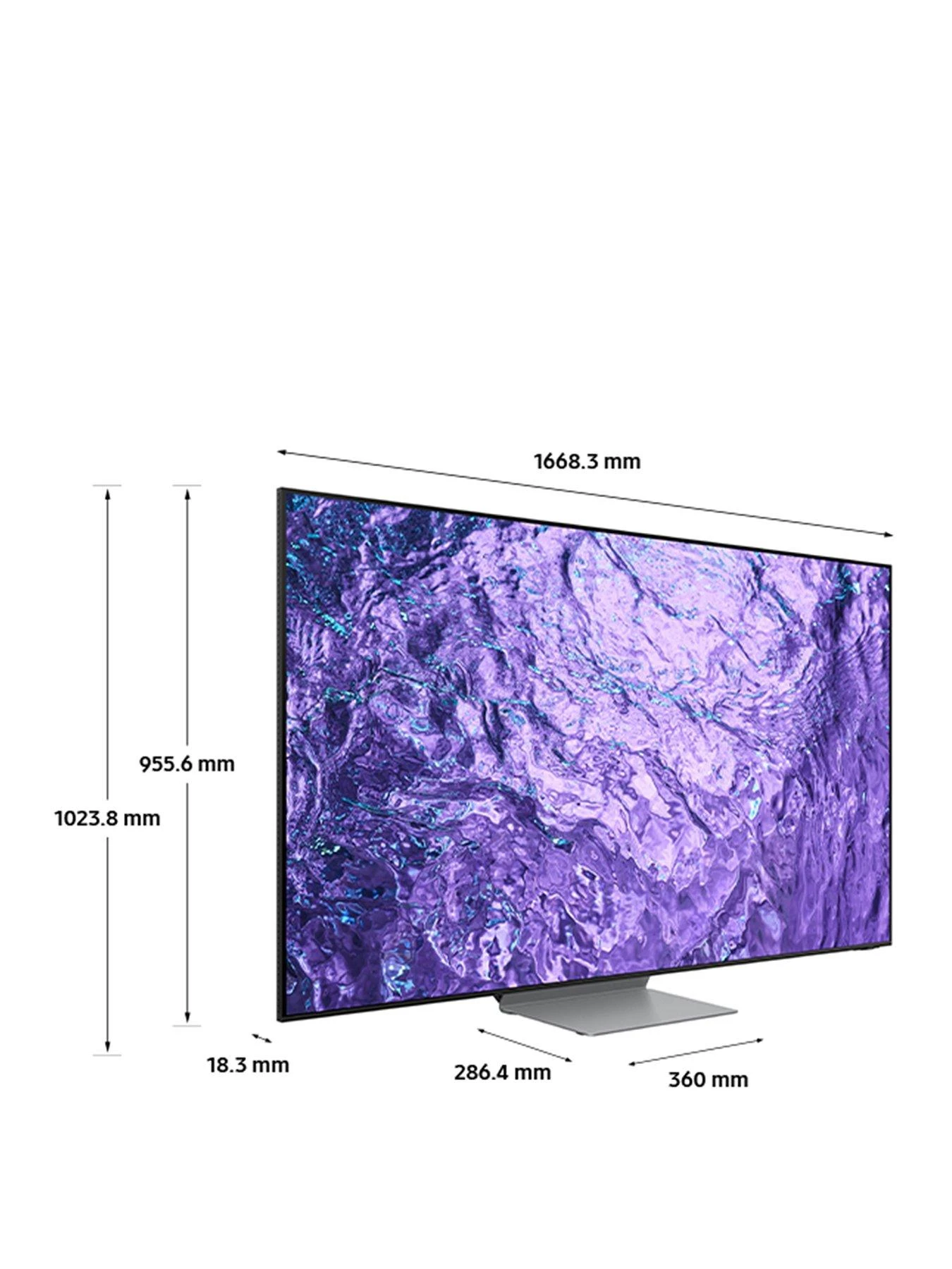 Samsung QE75QN700C, 75 Inch, Neo QLED, 8K HDR, Smart TV With Dolby Atmos - Image 2