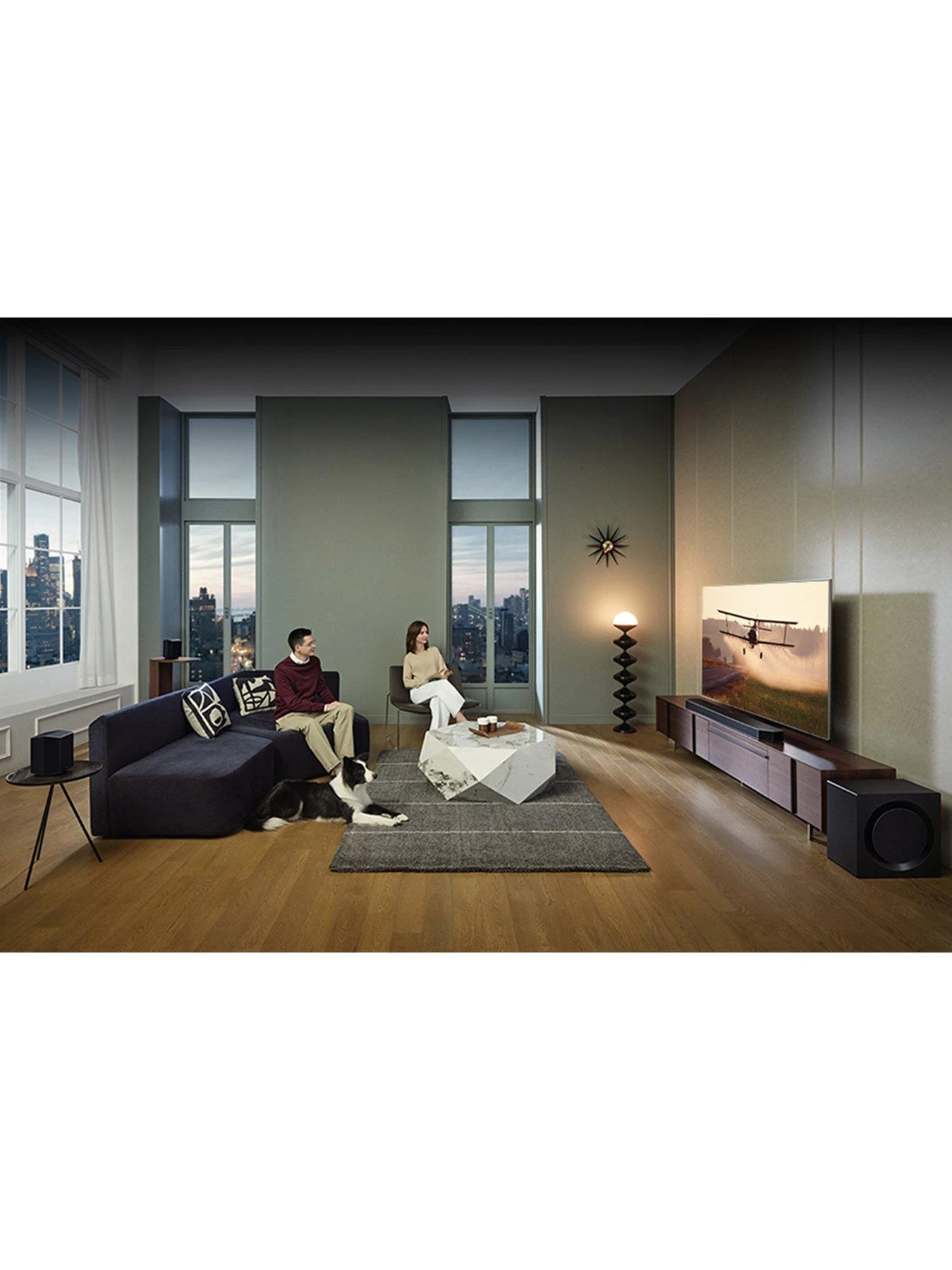 Samsung HW-Q990C 11.1.4ch Wireless Dolby Atmos Soundbar With Rear Speakers, Subwoofer And Q Symphony - Image 7