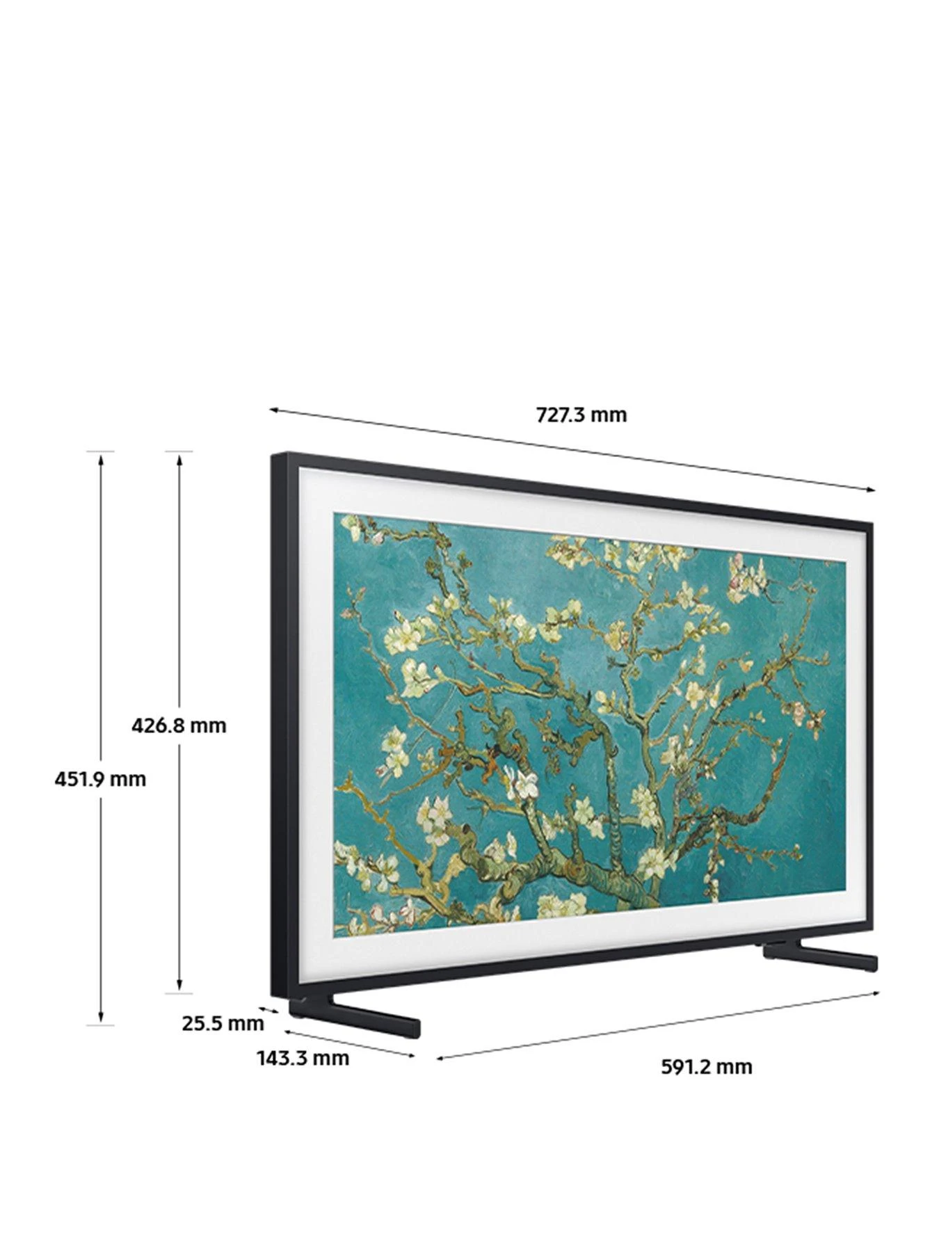 Samsung The Frame Art Mode, 32 Inch, QLED Full HD, Smart TV - Image 2