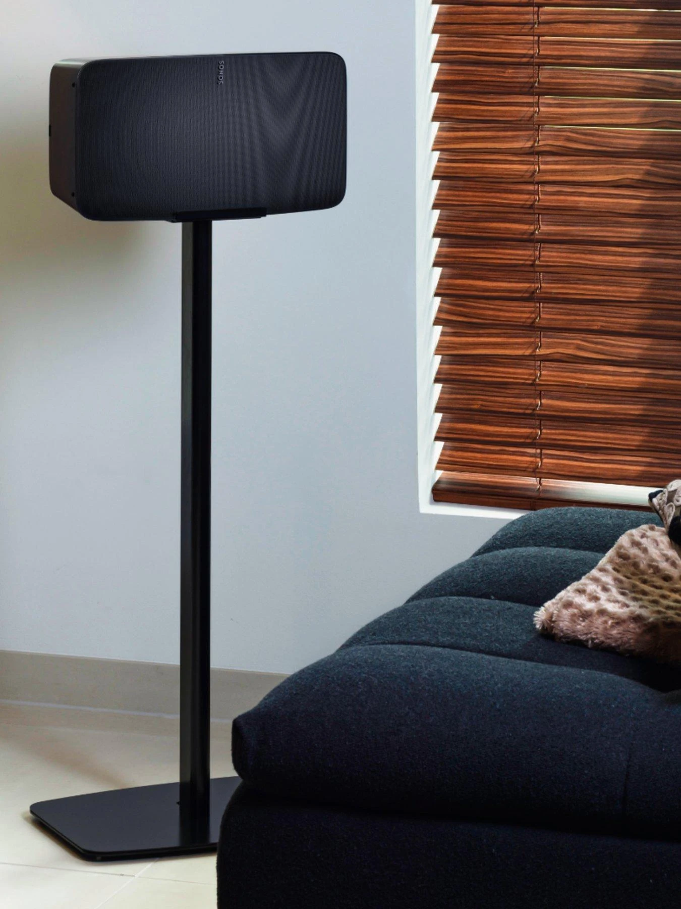 Flexson Floor Stand For Sonos Five And Play:5 - Black (Single) - Image 4