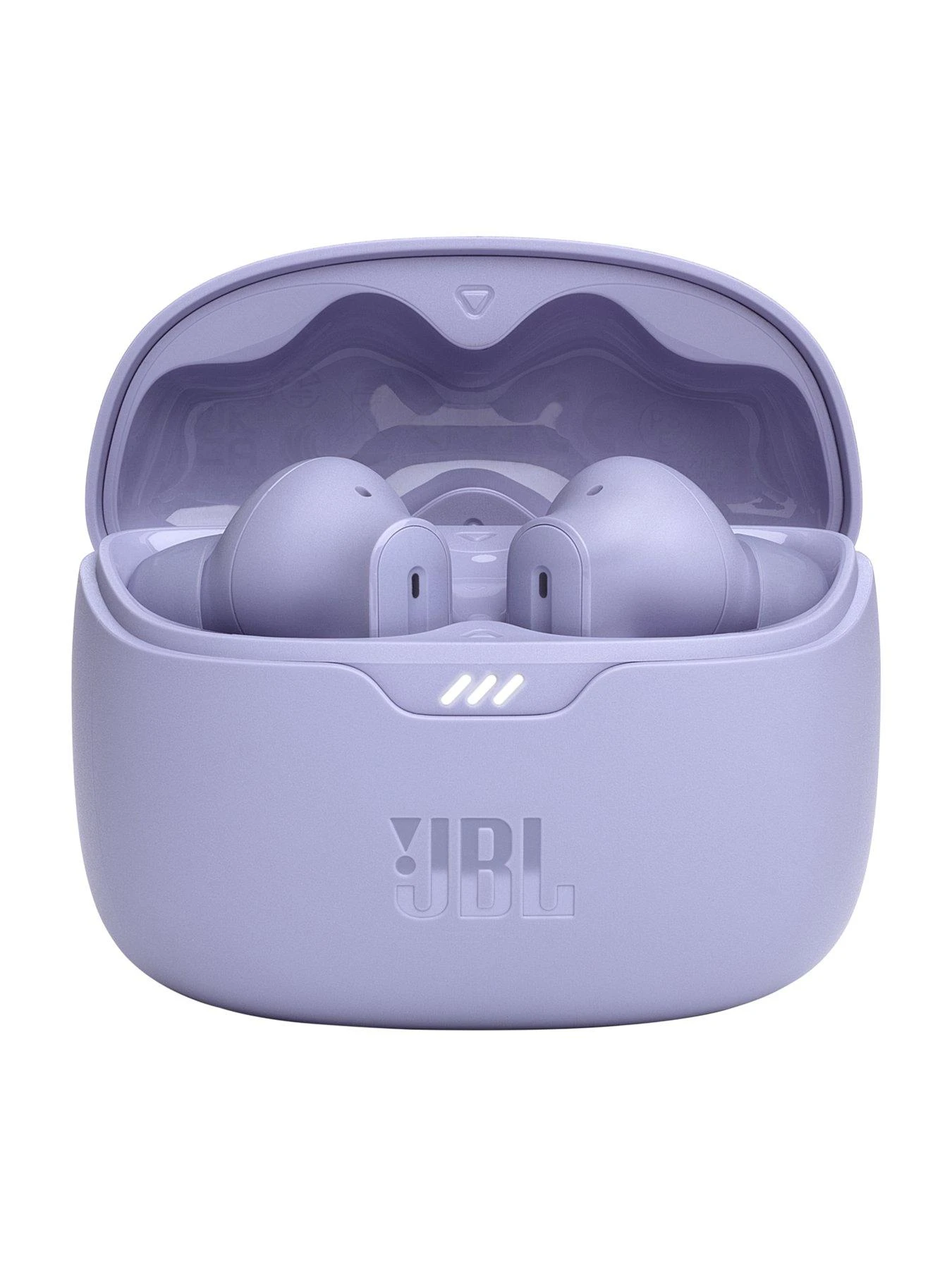 JBL Tune Beam True Wireless Active Noise Cancelling Earbuds - Dual Microphones, IP54 - Purple - Image 4