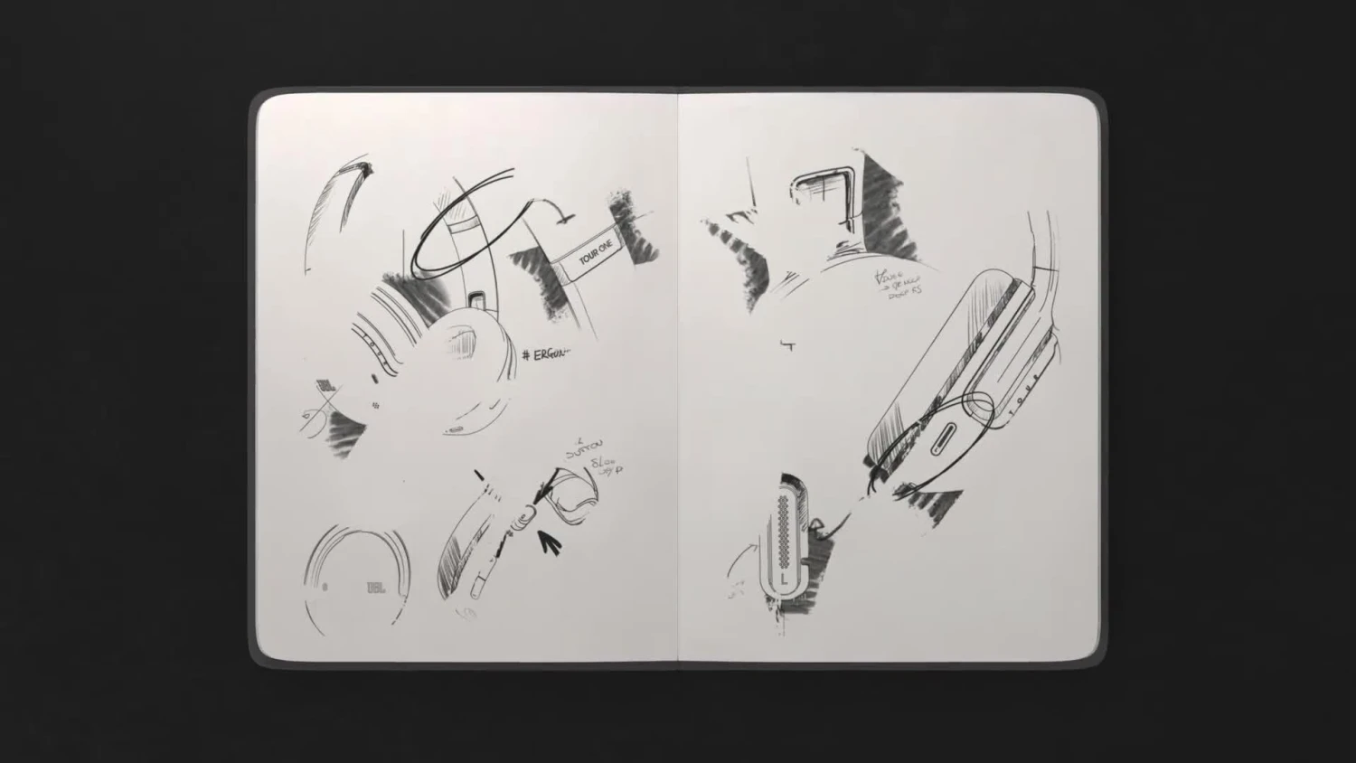 JBL TOUR ONE M2 Wireless Over-Ear Adaptive Noise Cancelling Headphones - Black - Image 8