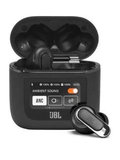 JBL TOUR PRO 2 TWS, True Adaptive Noise Canceling Earbuds With Wireless Charging, Black