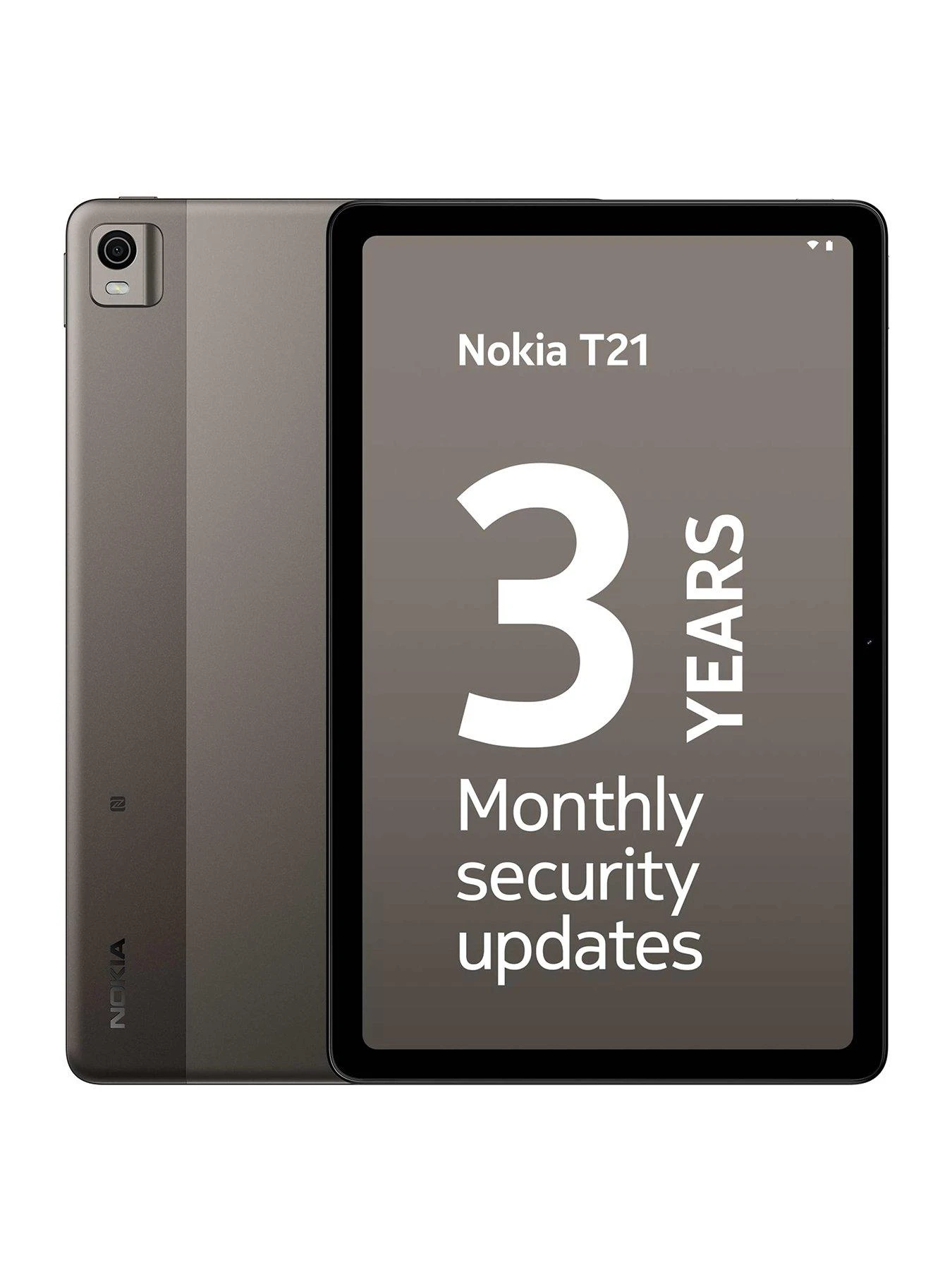 Nokia T21 10.4in Tablet 64GB Storage, WiFi - Grey