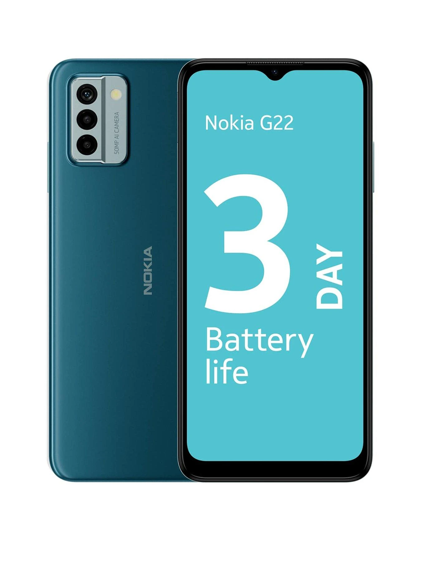 Nokia G22 64GB Storage, DualĀ SIM - Blue