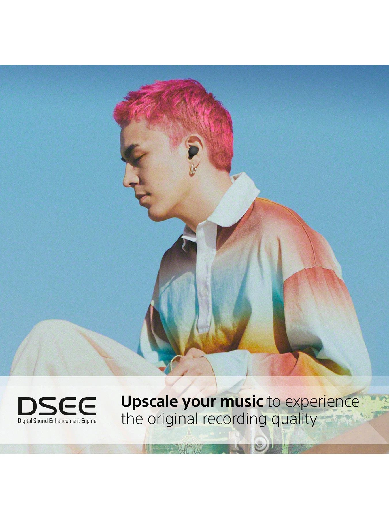 Sony WF-C700N True Wireless Noise Cancelling Earbuds - All-day Comfort - Up To 15H Battery Life With Charging Case - Black - Image 5