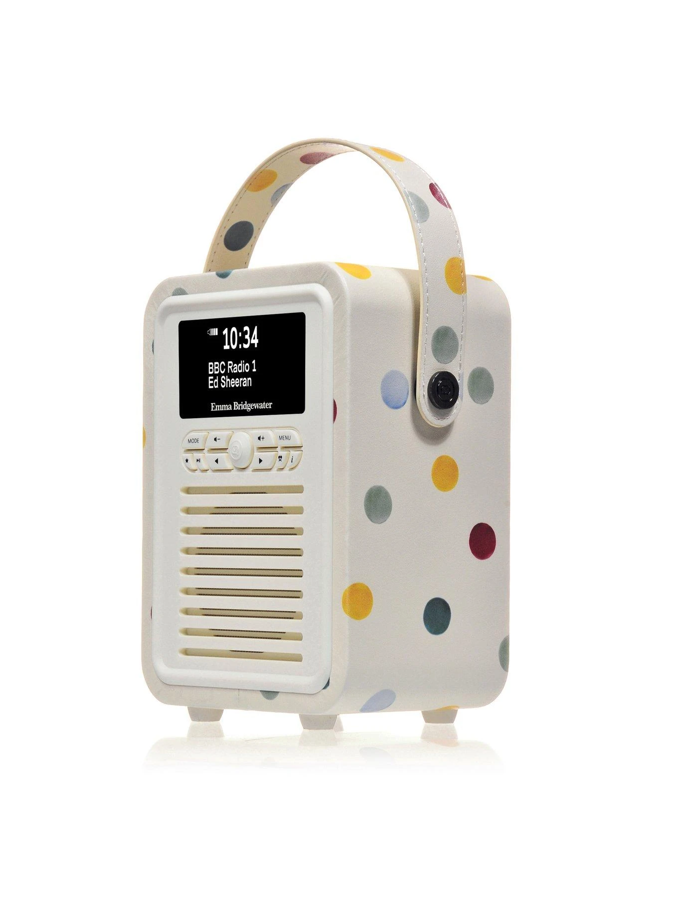 VQ Retro Mini Portable DAB Radio With Bluetooth - Polka Dot - Image 4