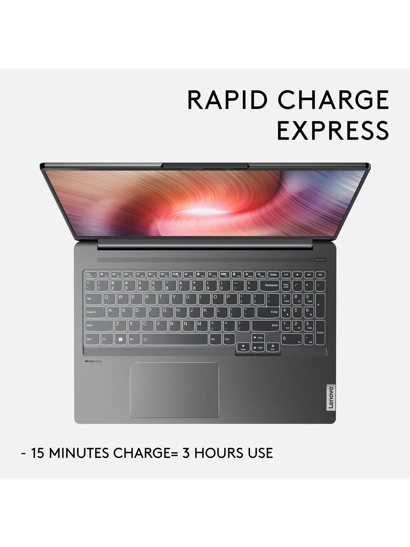 Lenovo IdeaPad 5 Pro Laptop - 14in 2.8K, AMD Ryzen 5, 16GB RAM, 1TB Fast SSD StorageĀ - Grey - Image 5