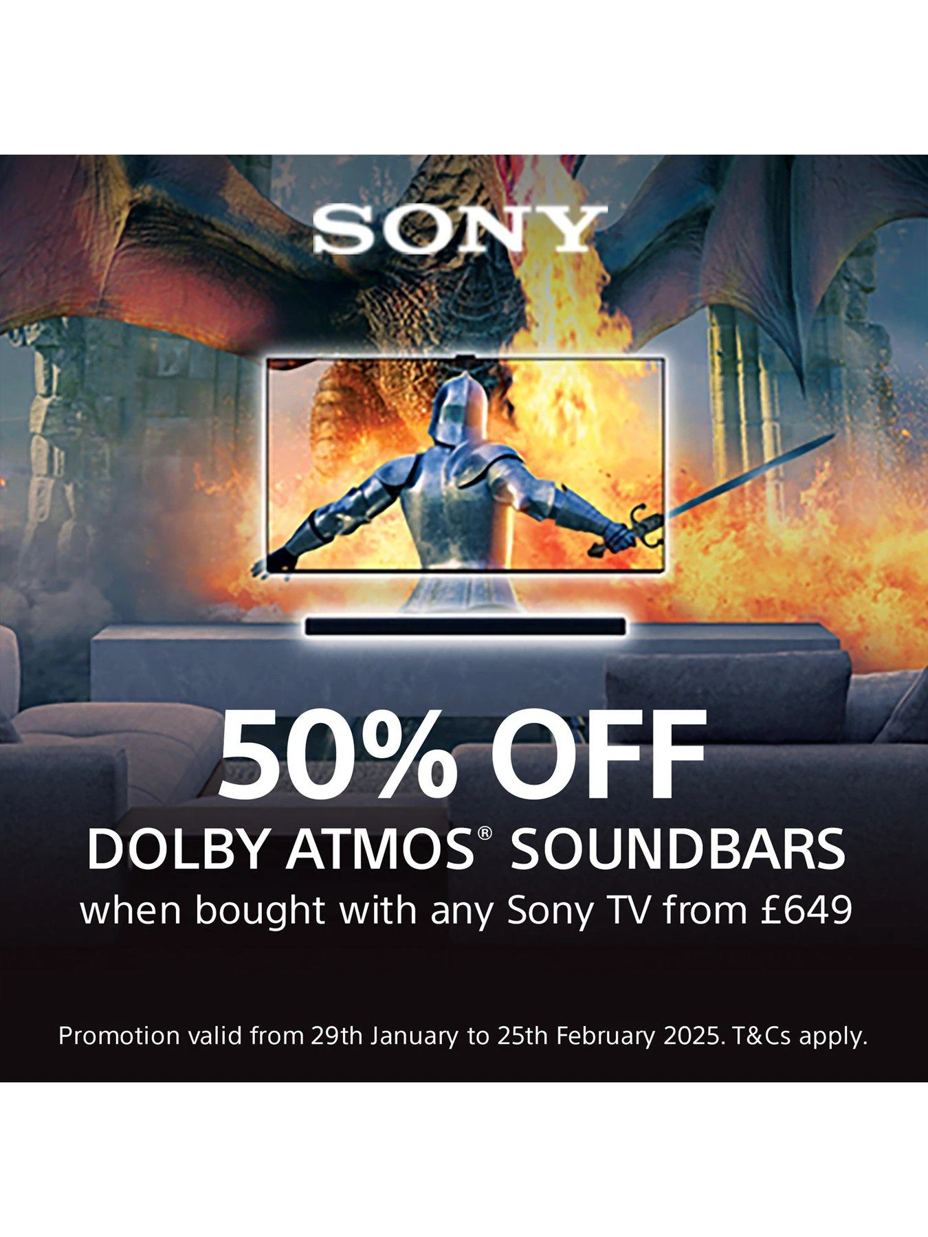 Sony KD85X80LU, 85 Inch, LED, 4K HDR, Google TV - Image 4