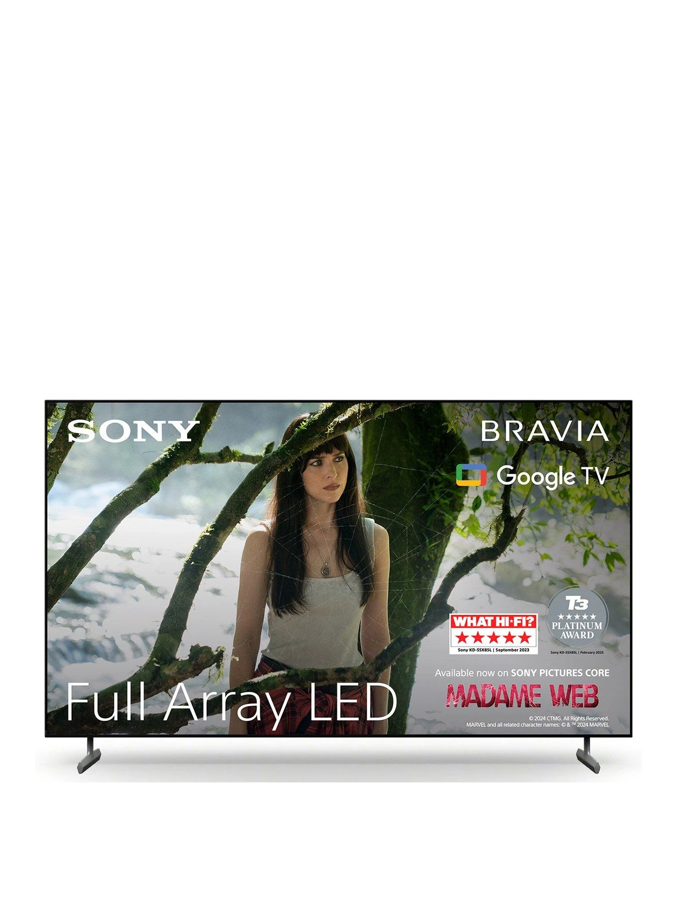 Sony KD55X85LU, 55 Inch, Full Array LED, 4K HDR, Google TV