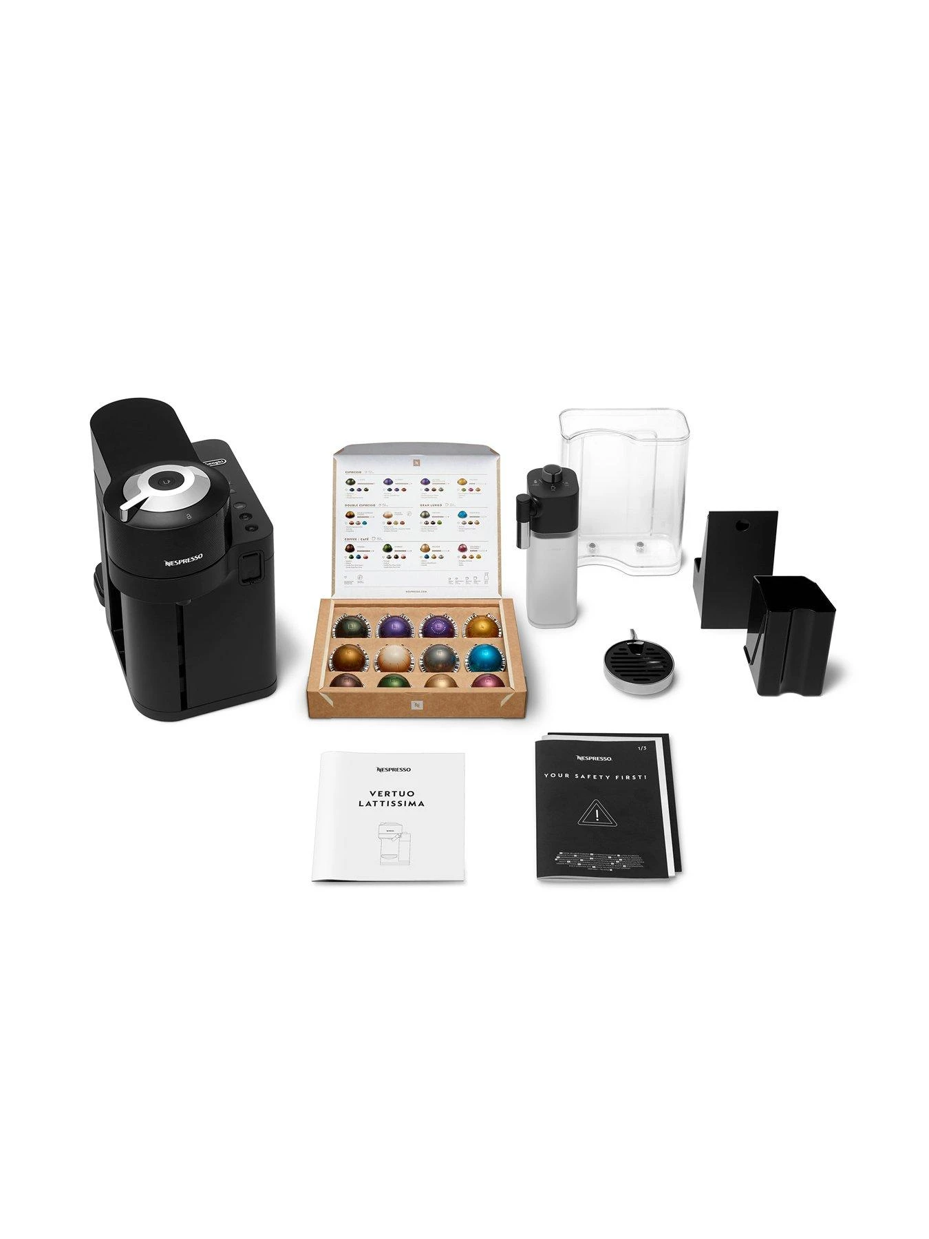 DeLonghi Nespresso Vertuo Lattissima - Black - Image 5