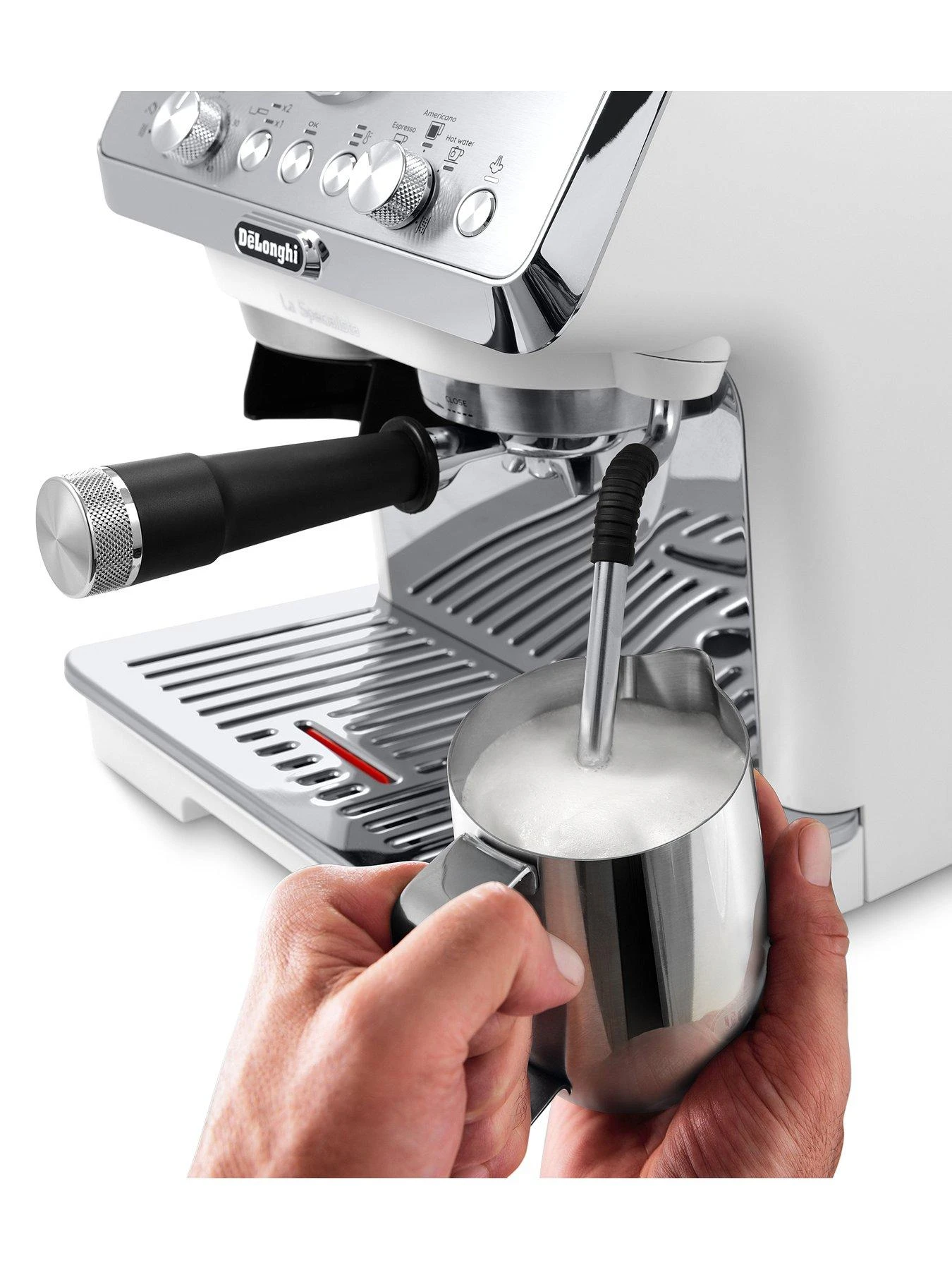 DeLonghi EC9155.W Manual Pump Coffee Machine - Image 4