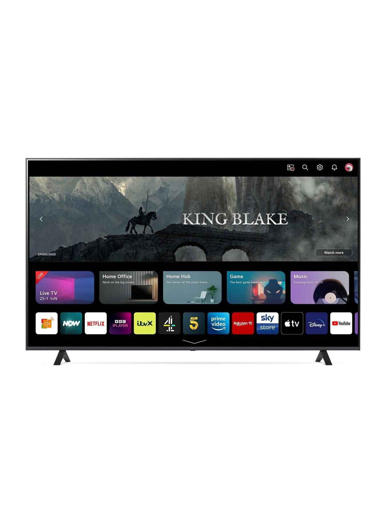 LG LED UR78 75" 4K Smart TV, 2023 - Image 7