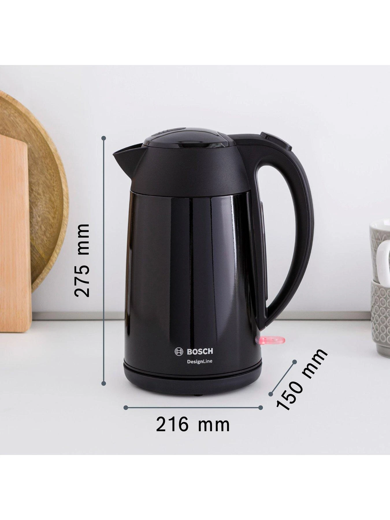 Bosch Design Line Kettle Black - Image 2