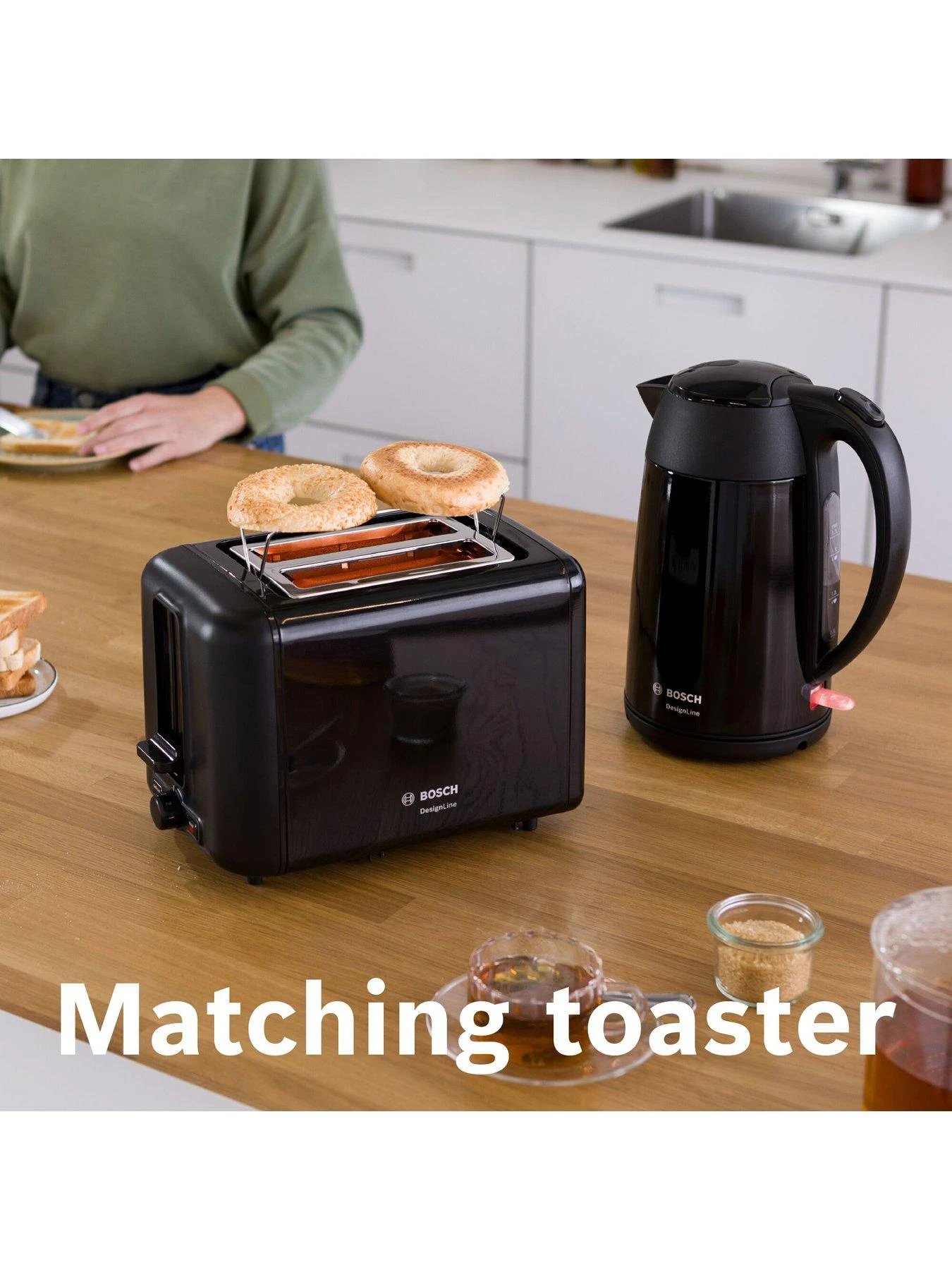 Bosch Design Line Kettle Black - Image 3