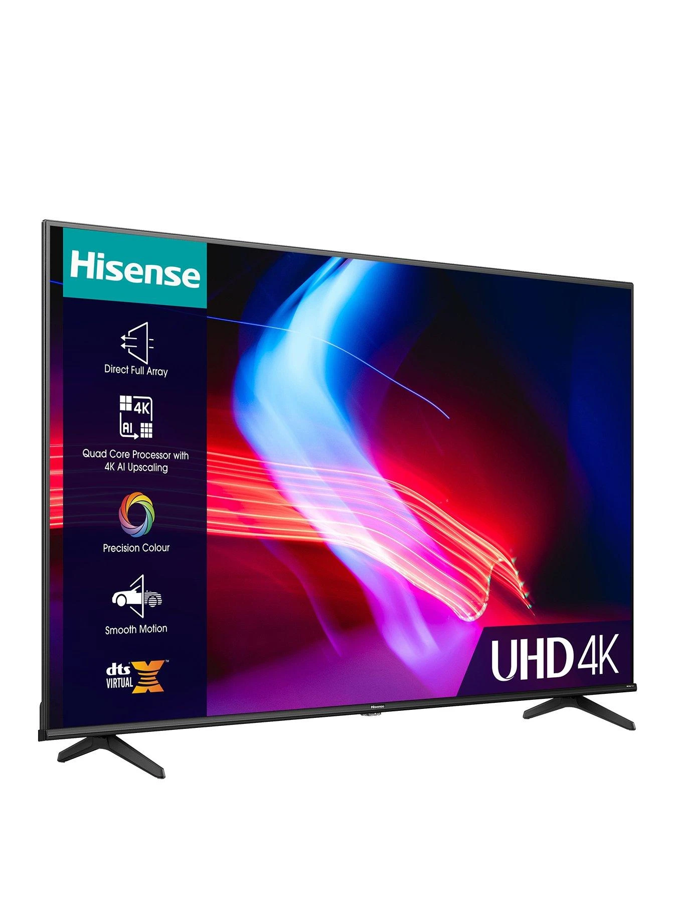 Hisense 58A6KTUK, 58 Inch, 4K Ultra HD, Smart TV - Image 3