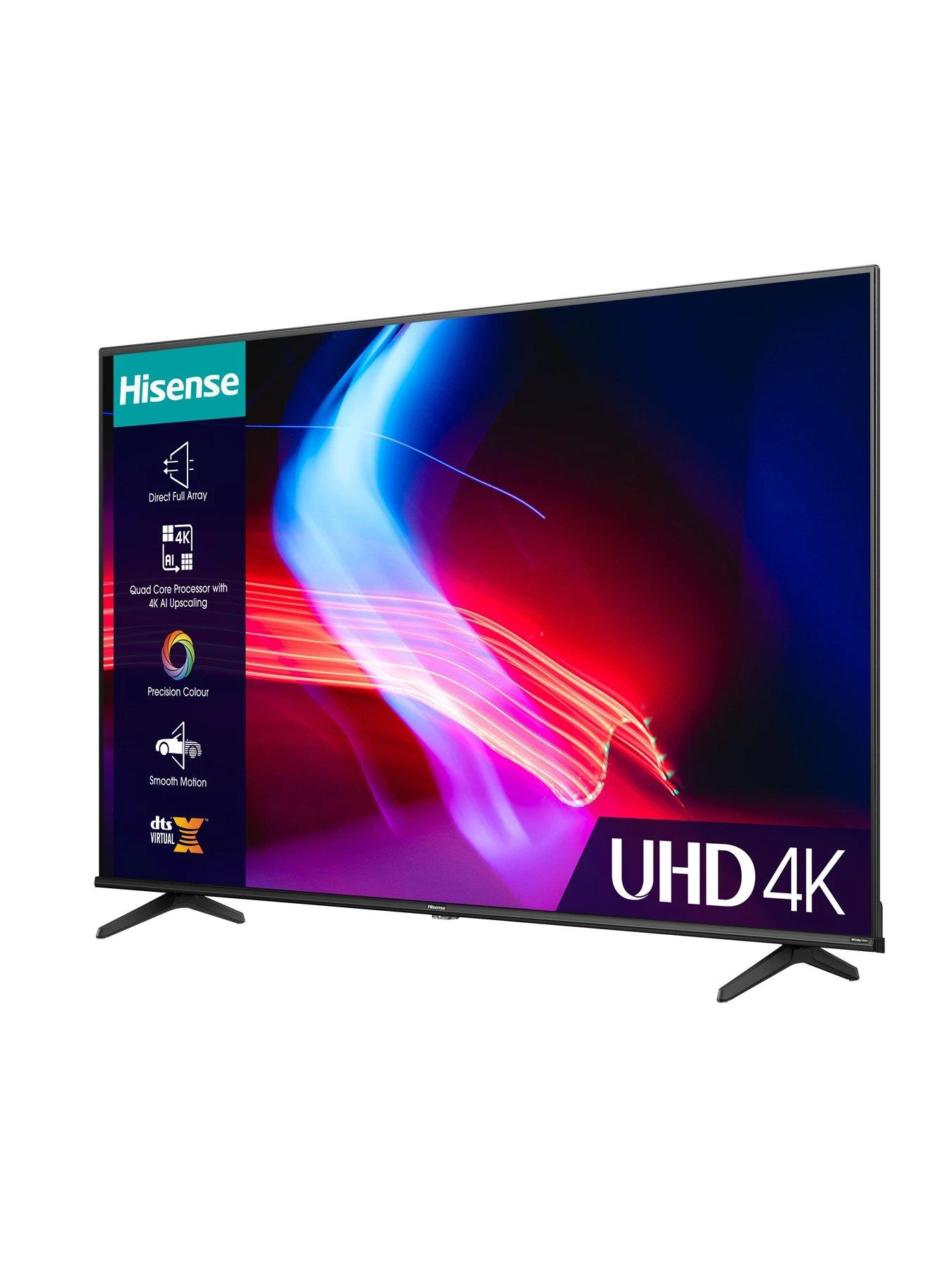 Hisense 58A6KTUK, 58 Inch, 4K Ultra HD, Smart TV - Image 4