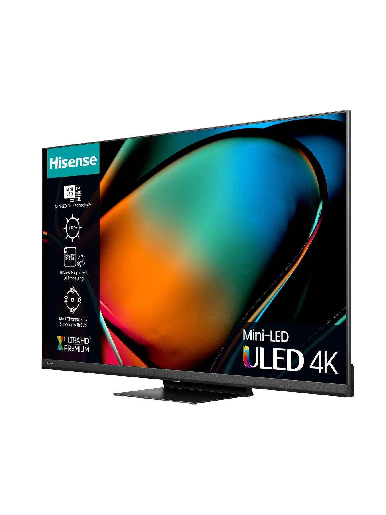 Hisense 75U8KQTUK, 75 Inch, Mini-LED, Ultra HD 4K, Smart TV - Image 4