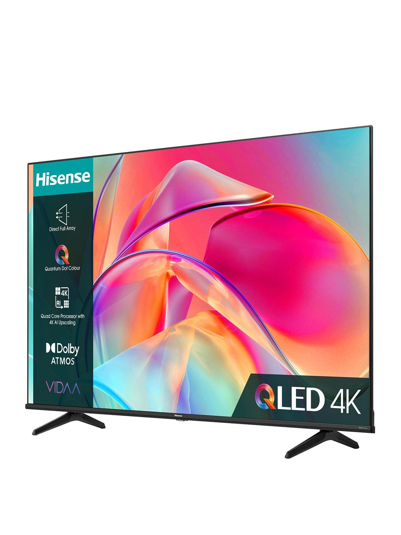 Hisense 55E7KQTUK, 55 Inch, QLED, 4K Ultra HD, Smart TV - Image 3