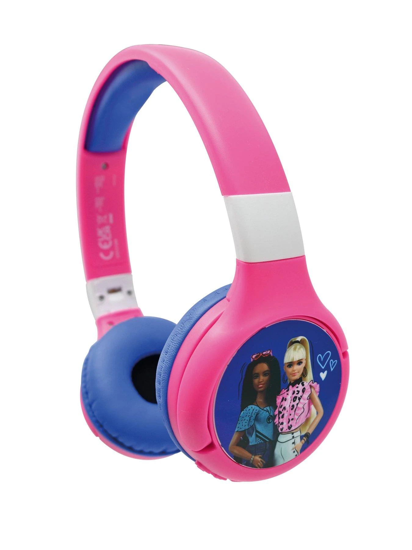 Barbie 2 In 1 Bluetooth And Wired Comfort Foldable Headphones With Kids Safe Volume - Image 3