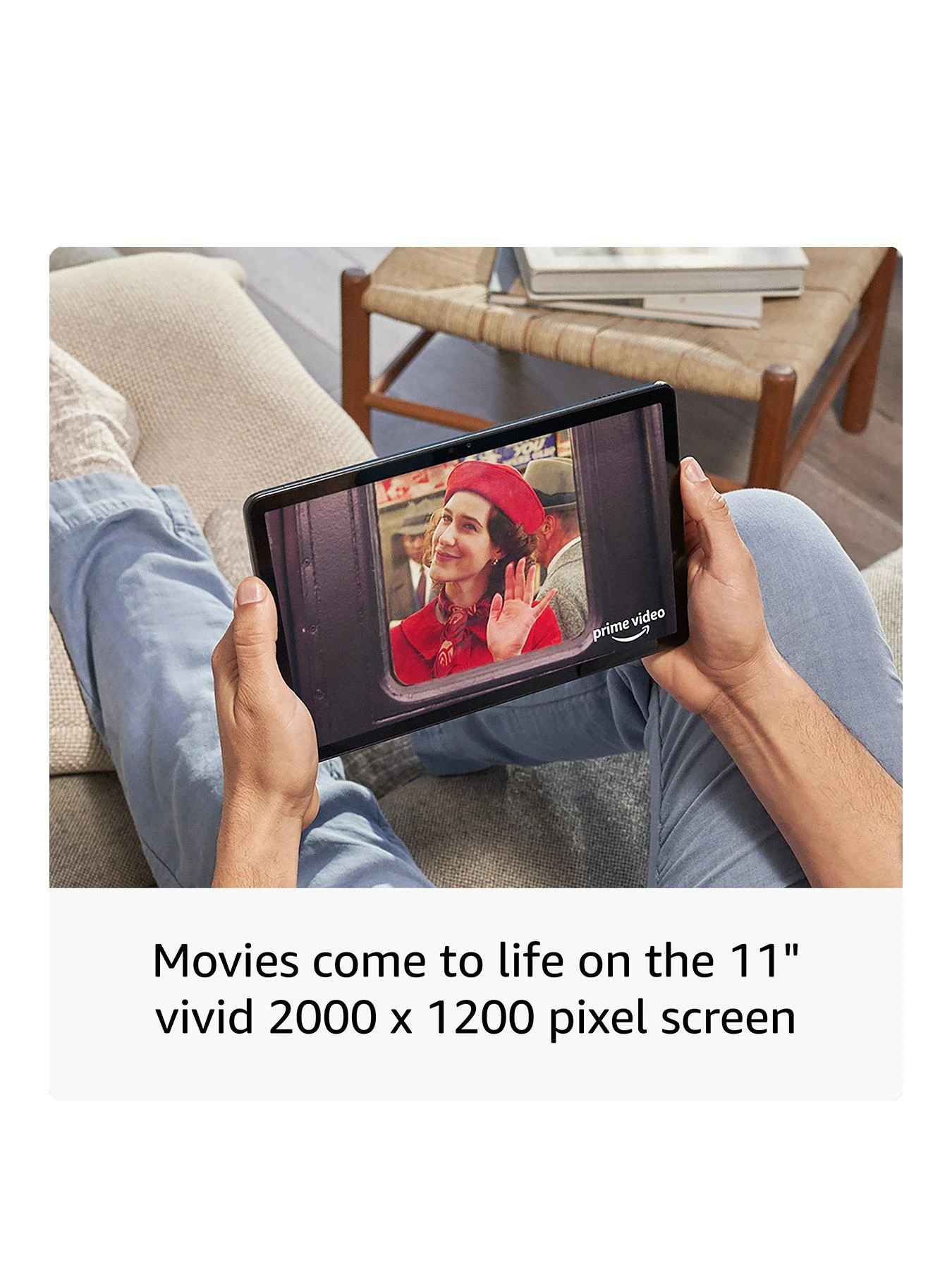 Amazon Fire Max 11 Tablet, 128 GB, Grey, With Ads - Image 3