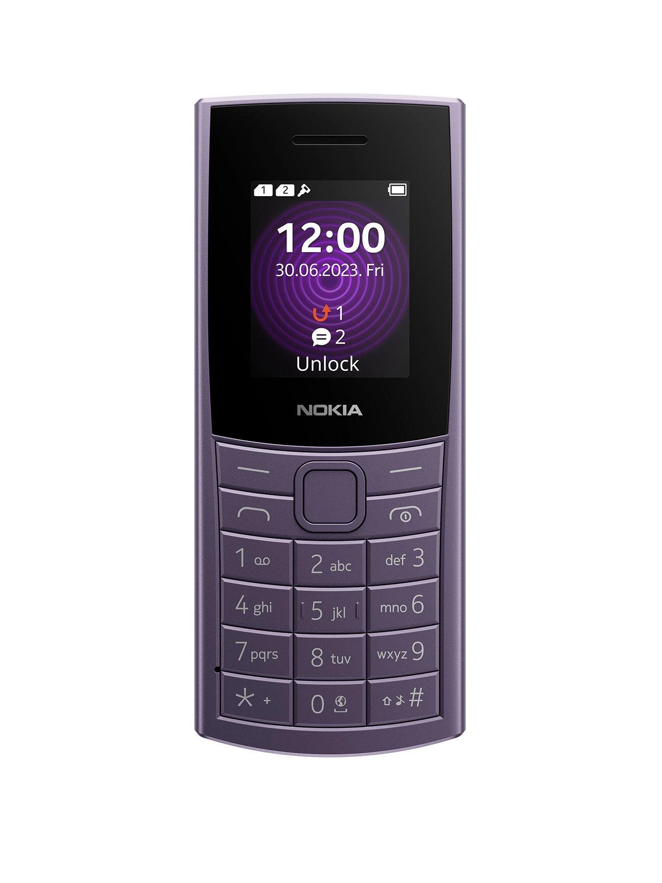 Nokia 110 4G, Dual SIMĀ - Purple - Image 2