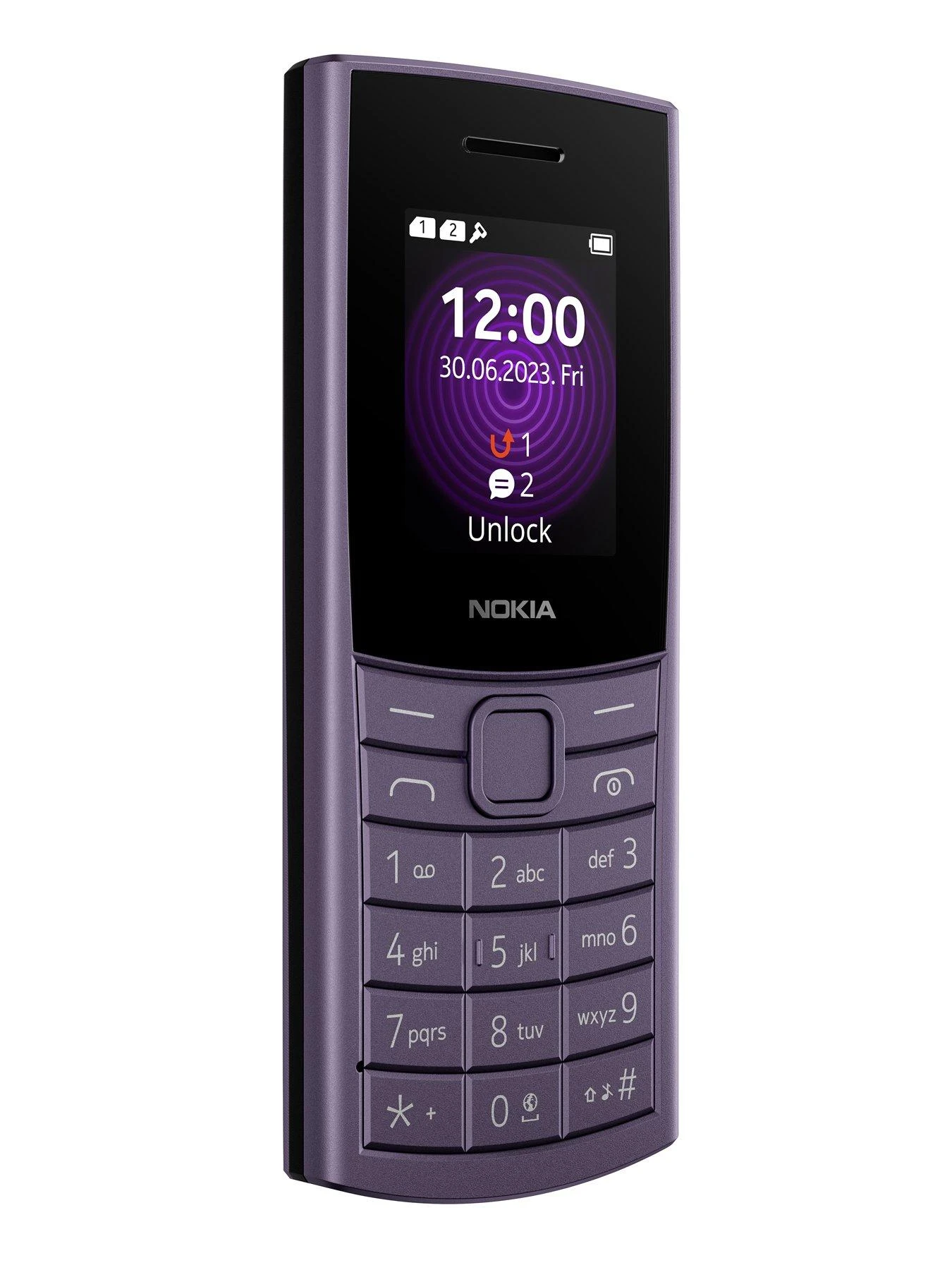 Nokia 110 4G, Dual SIMĀ - Purple - Image 4