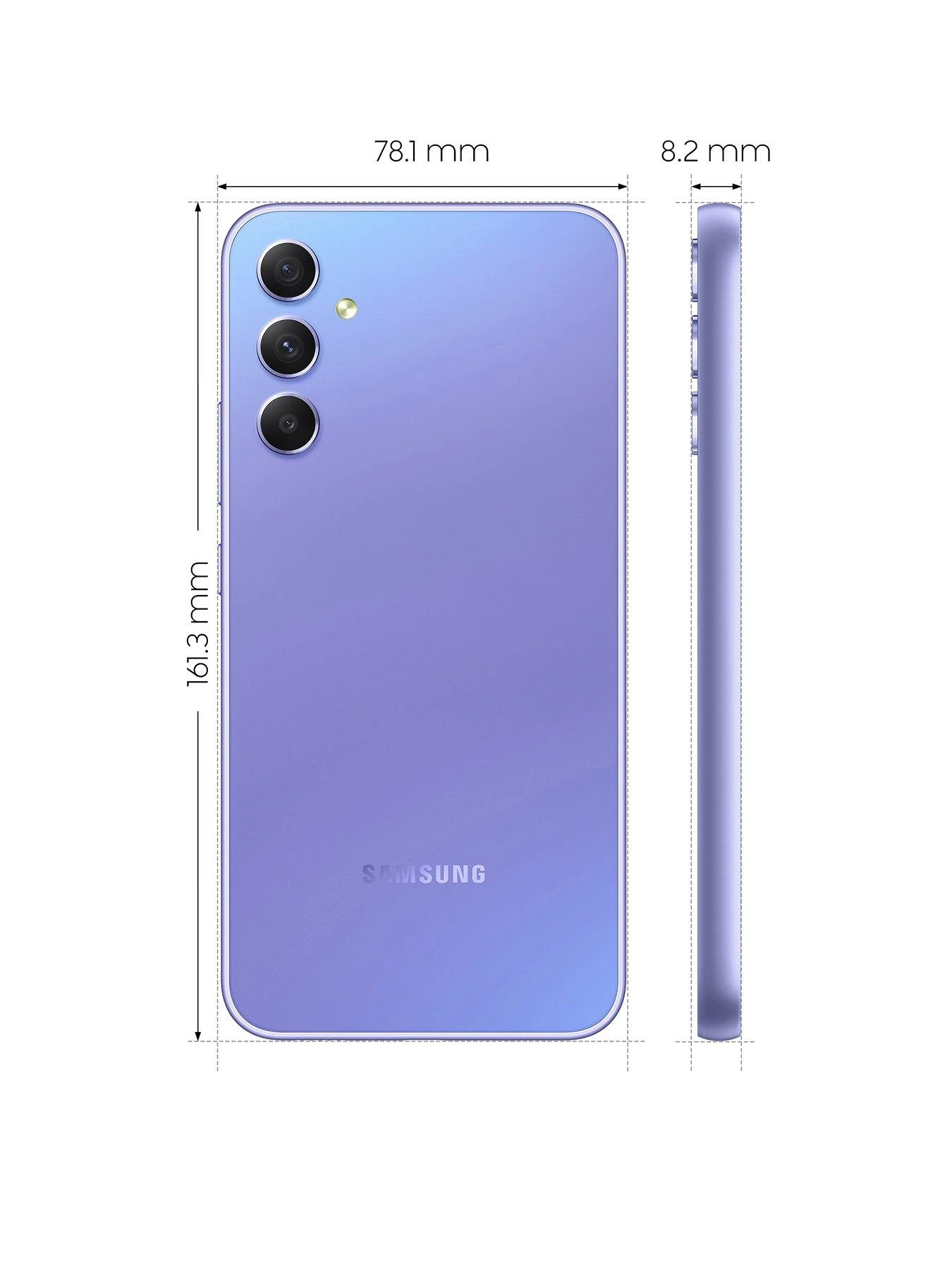 Samsung Galaxy A34 5G, 256GB - Violet - Image 2