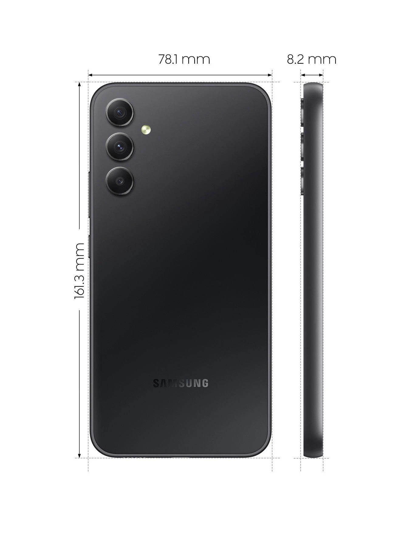 Samsung Galaxy A34 5G 128GB - Awesome Graphite - Image 2