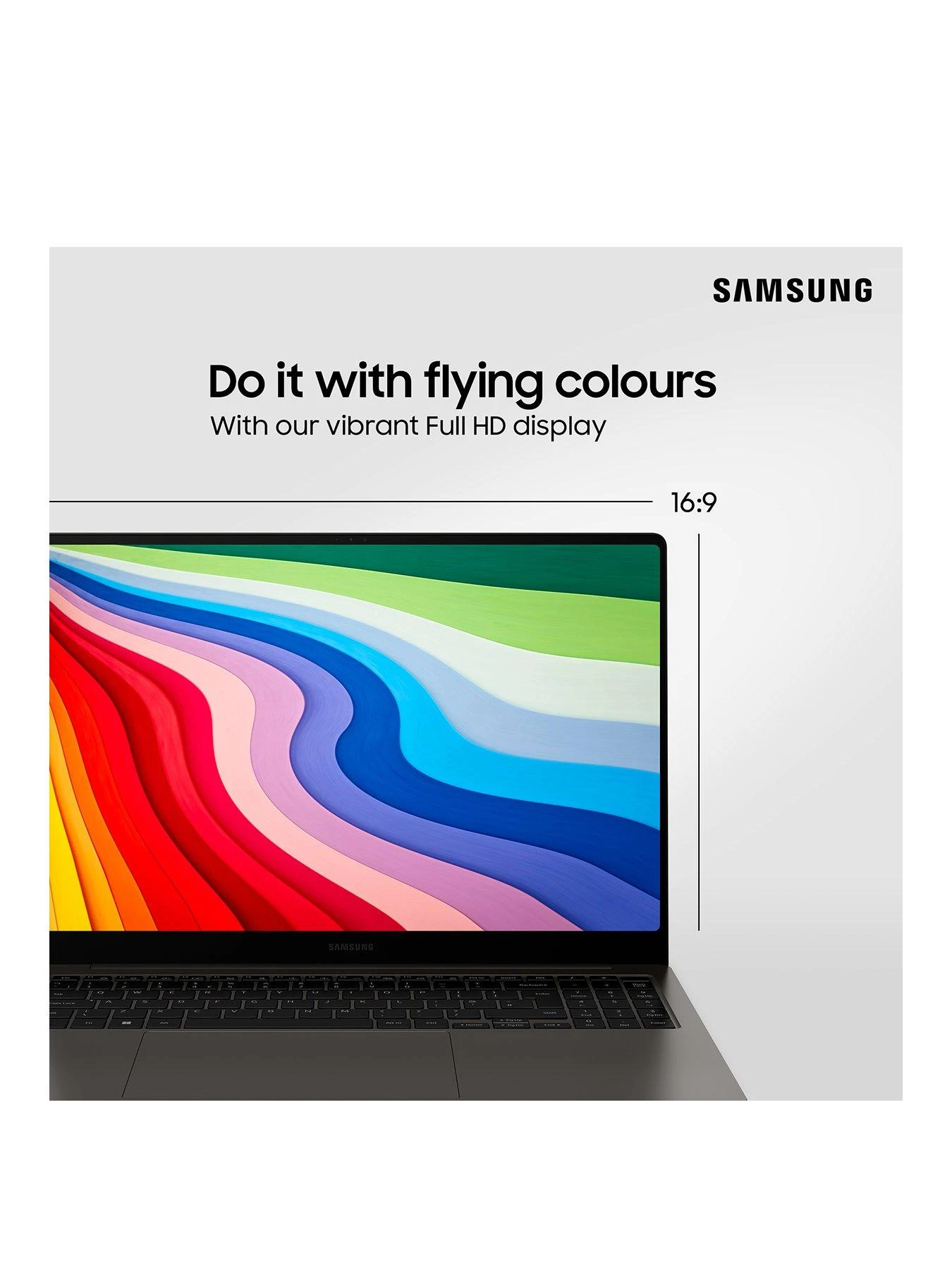 Samsung Galaxy Book 3 Laptop - 15.6in FHD, Intel Core I3, 8GB RAM, 256GB SSD - Graphite - Image 3