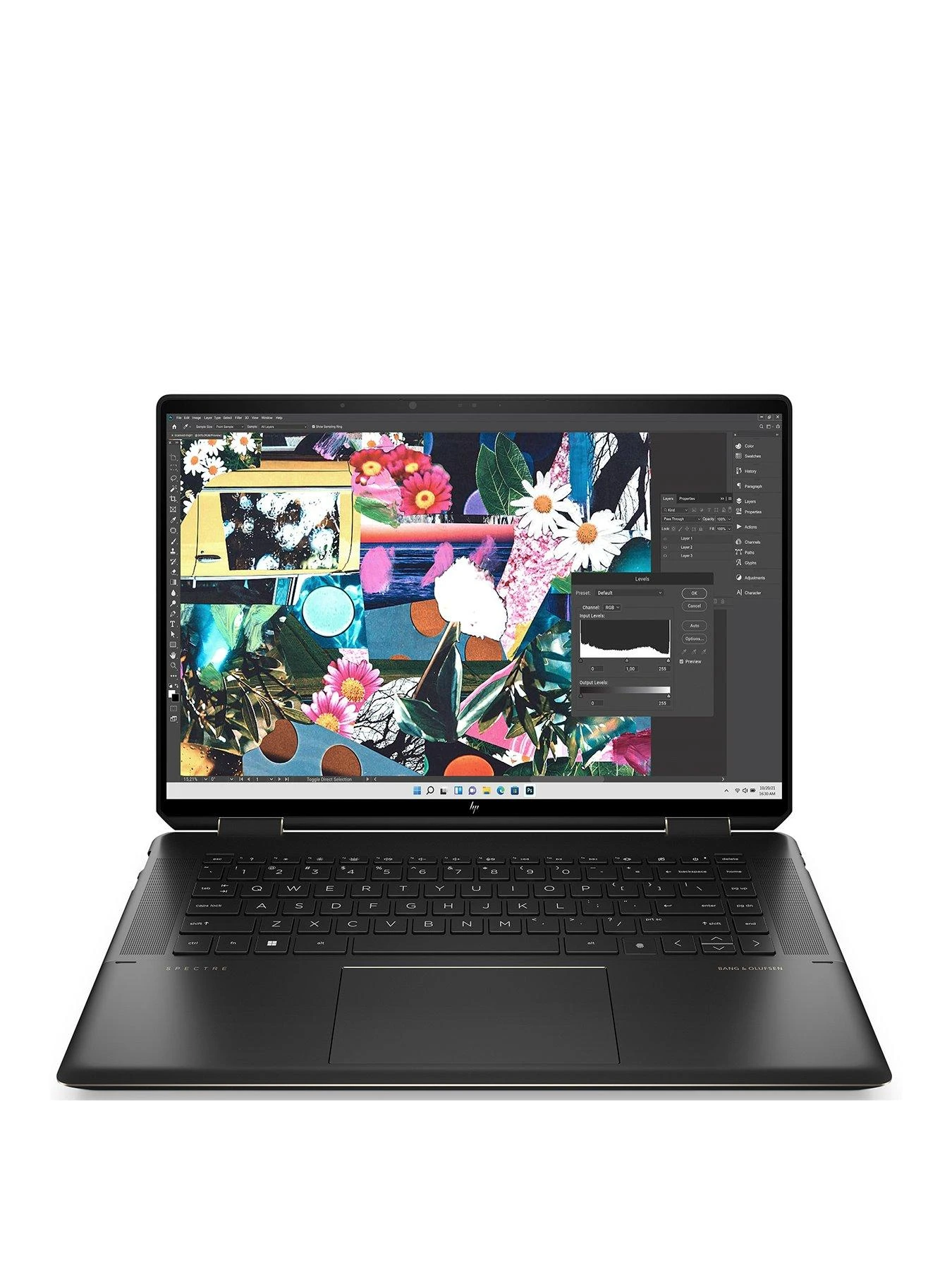 HP Spectre X360 16-f2018na Laptop - 16in 3K+ Touchscreen, Intel Core I7, 16GB RAM, 1TB SSD - Black - Image 3