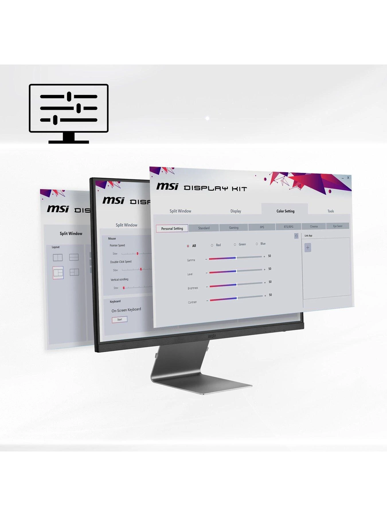 MSI Modern MD271UL 27 Inch 4K UHD Monitor - 60Hz, IPS, USB Type-C - Image 6