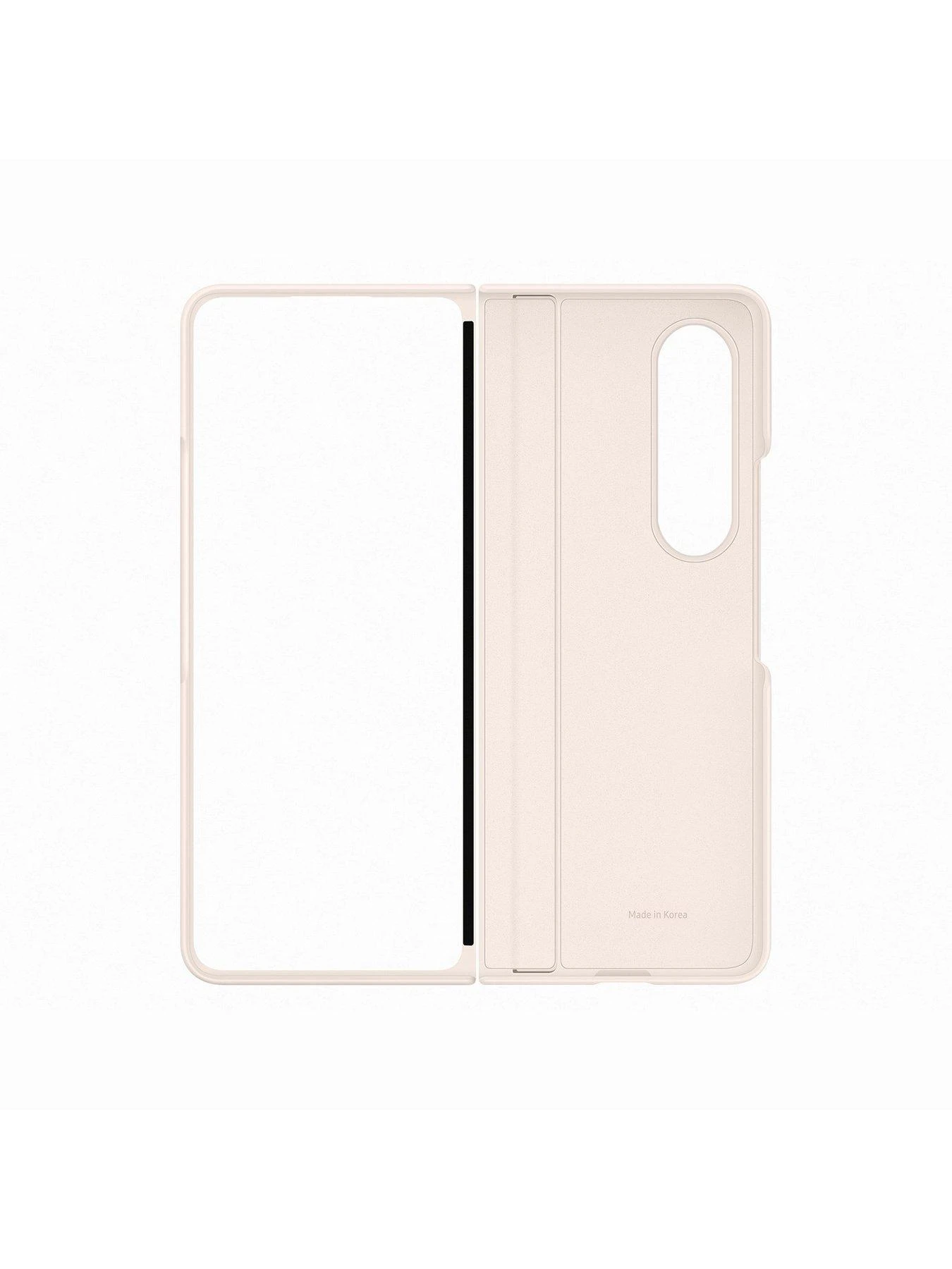 Samsung Slim Standing Cover (Sand) For Galaxy Z Fold 4 - Image 6