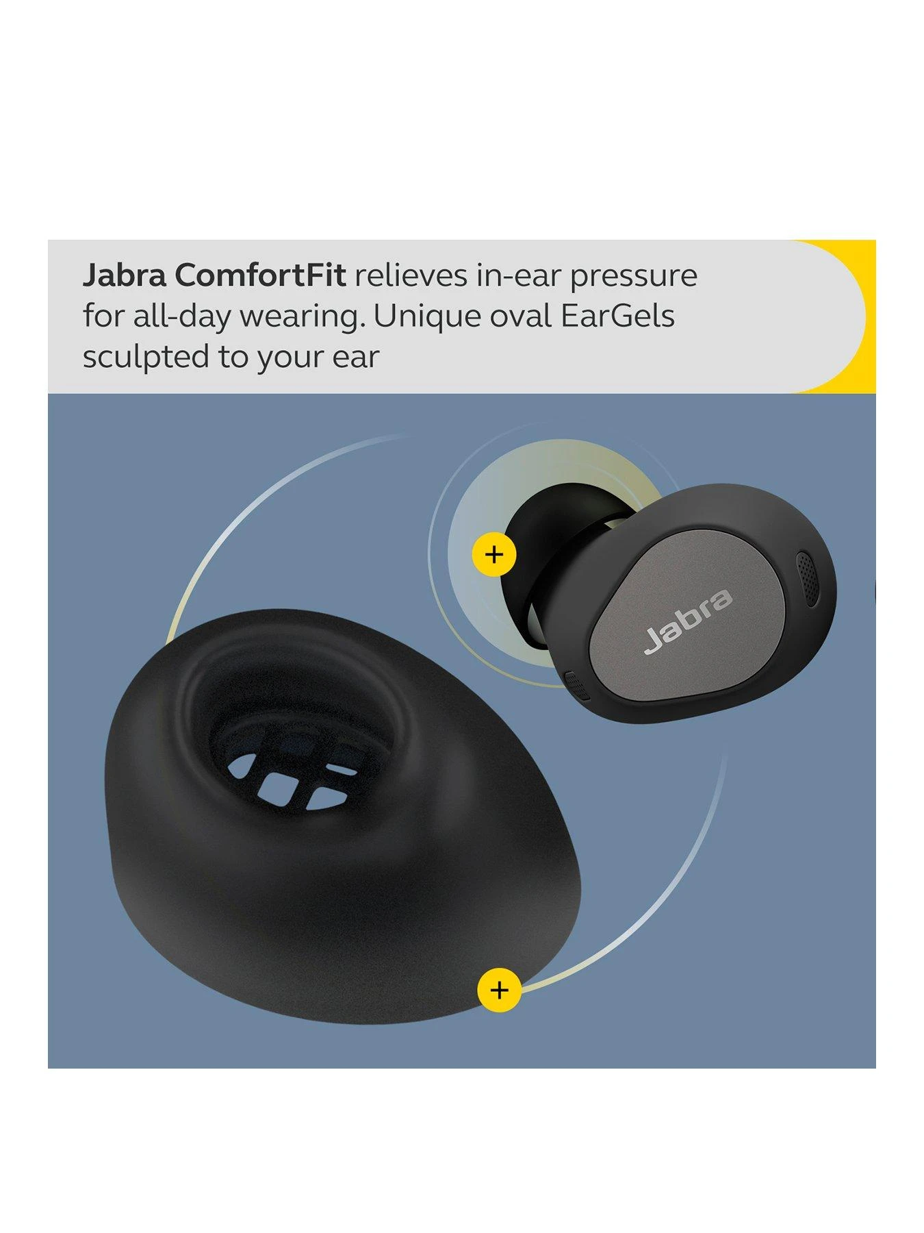 Jabra Elite 10 EarbudsĀ - Titanium Black - Image 2