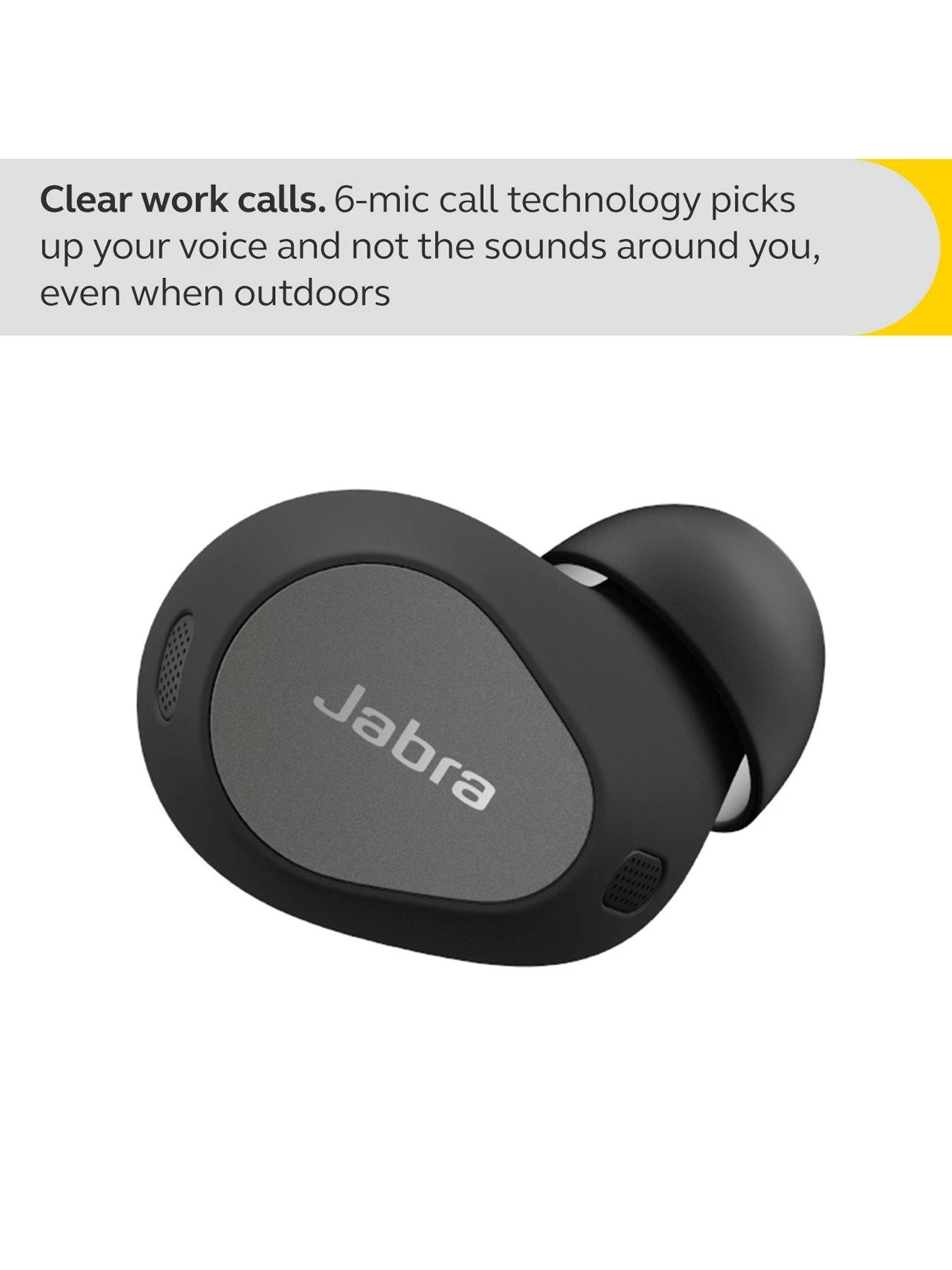 Jabra Elite 10 EarbudsĀ - Titanium Black - Image 5