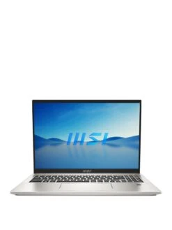 MSI Prestige 16 Studio Laptop - 16in FHD, RTX 4050, Intel Core I7, 16GB RAM, 512GB SSD - Silver